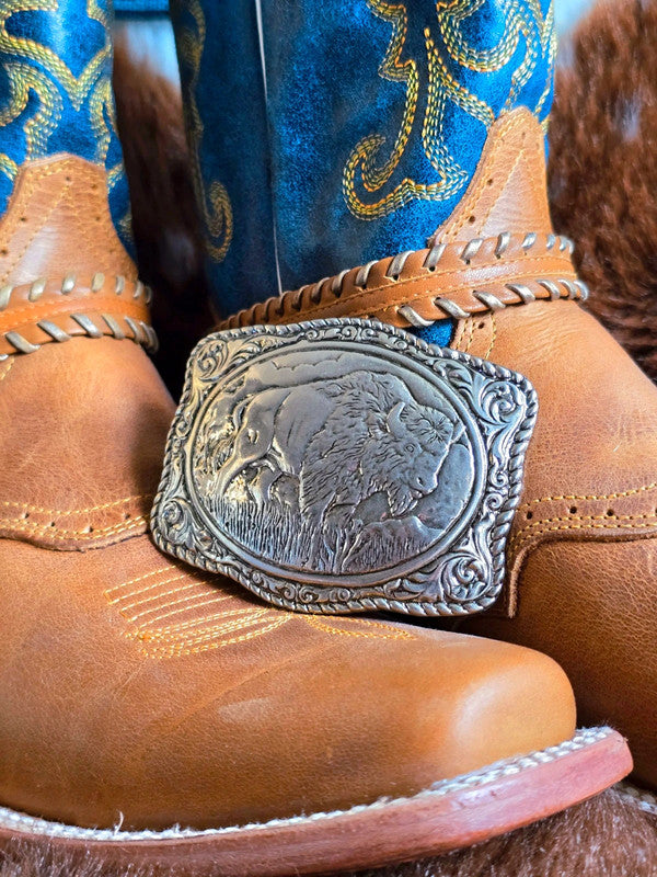 Bison Buffalo Belt Buckle