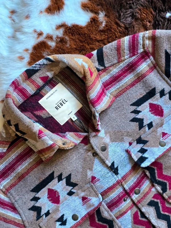 RRAmar Rebel Bohemian Aztec Jacket