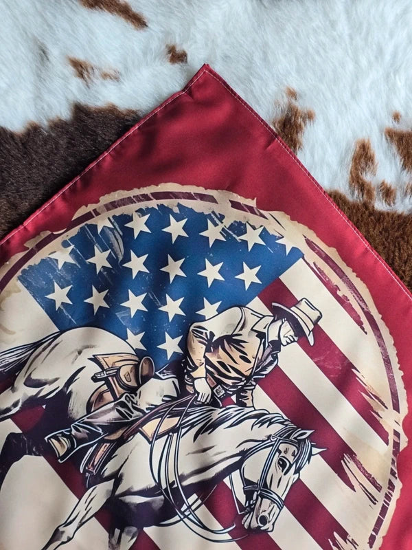 USA Cowboy Bandana