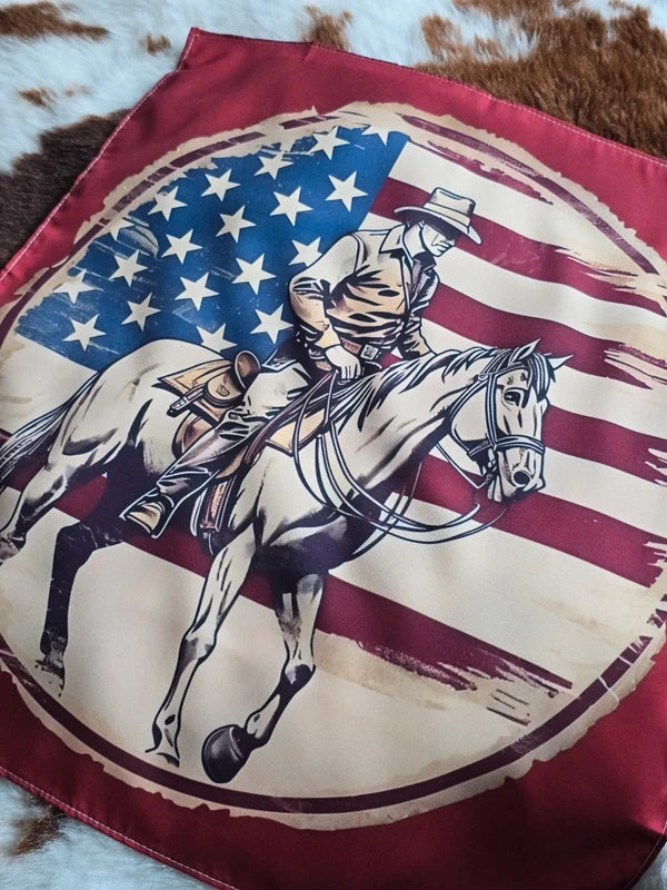 USA Cowboy Bandana