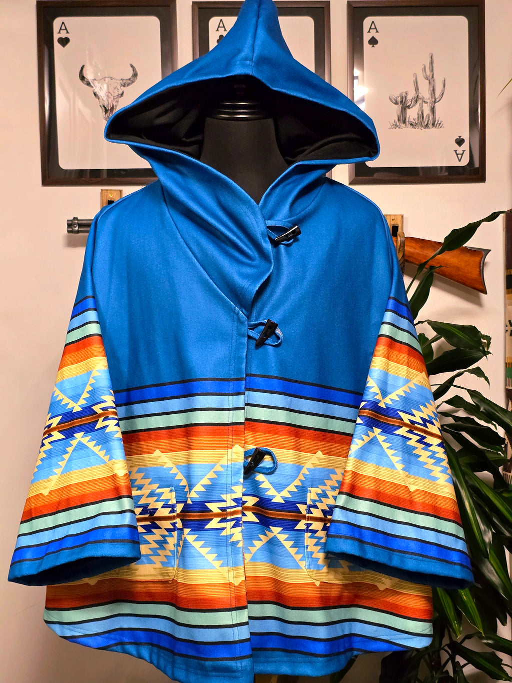 Beth Dutton Aztec Poncho