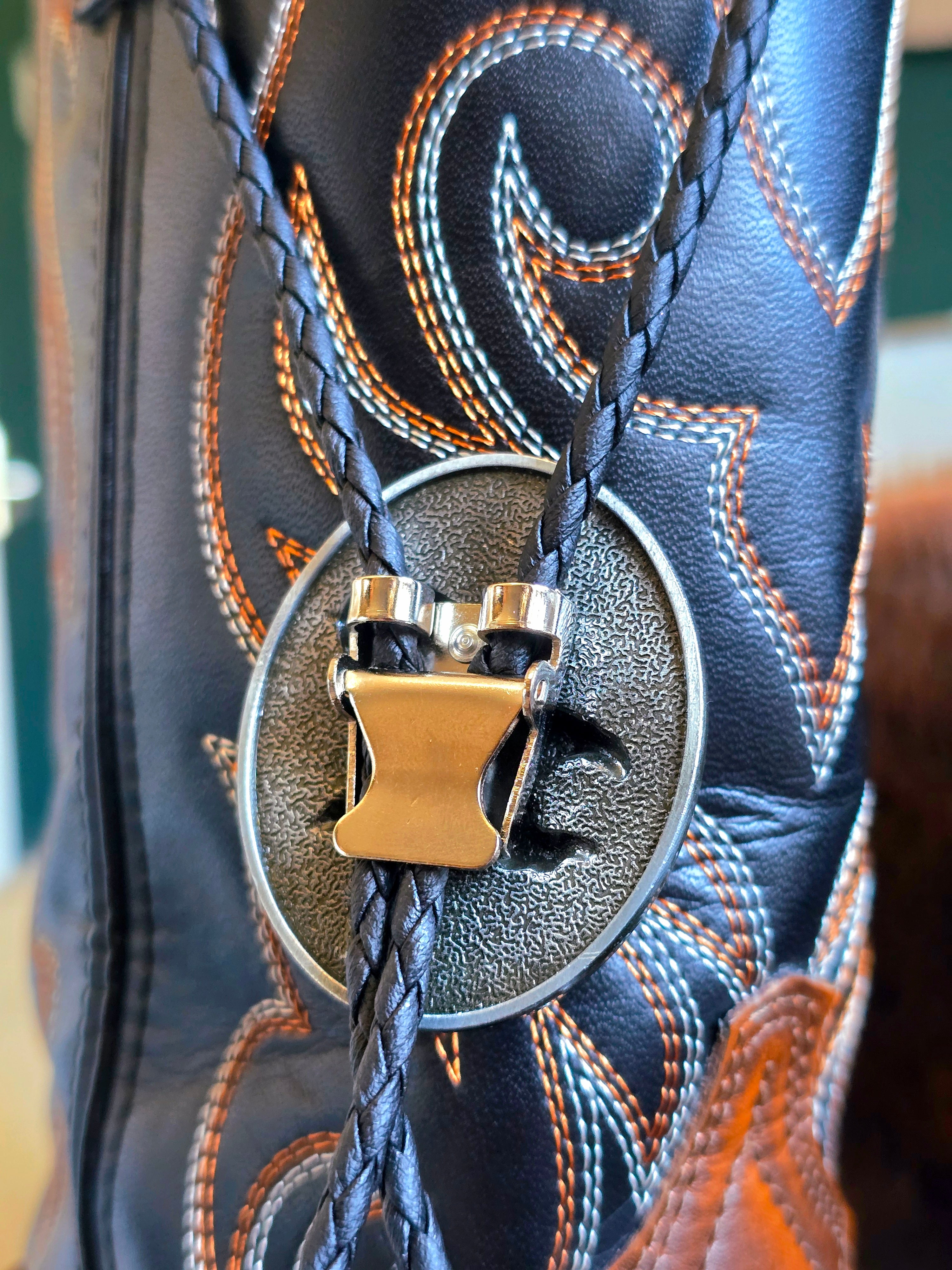 Eagle Turquoise Bolo Tie