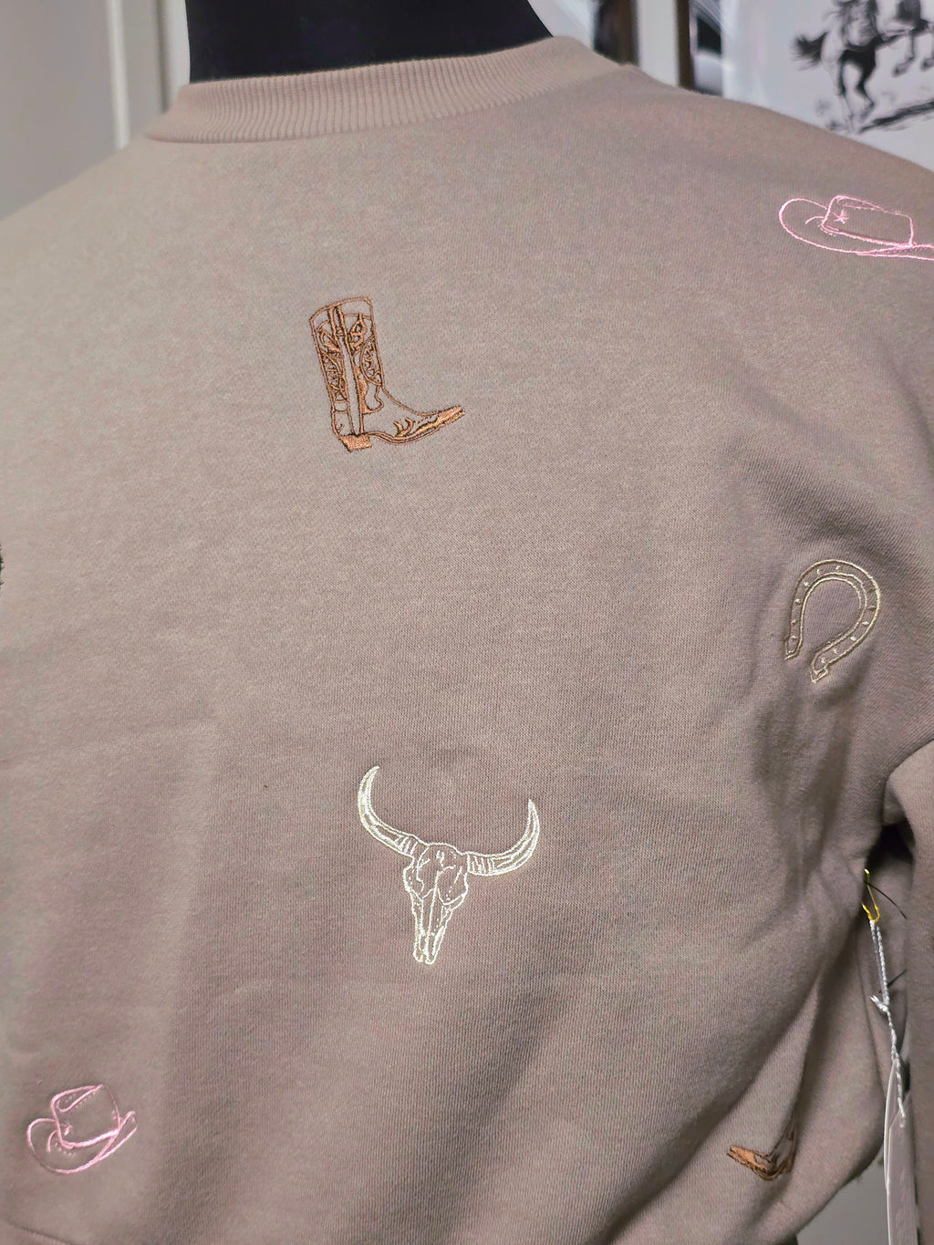 Cowgirl Cropped Sweater