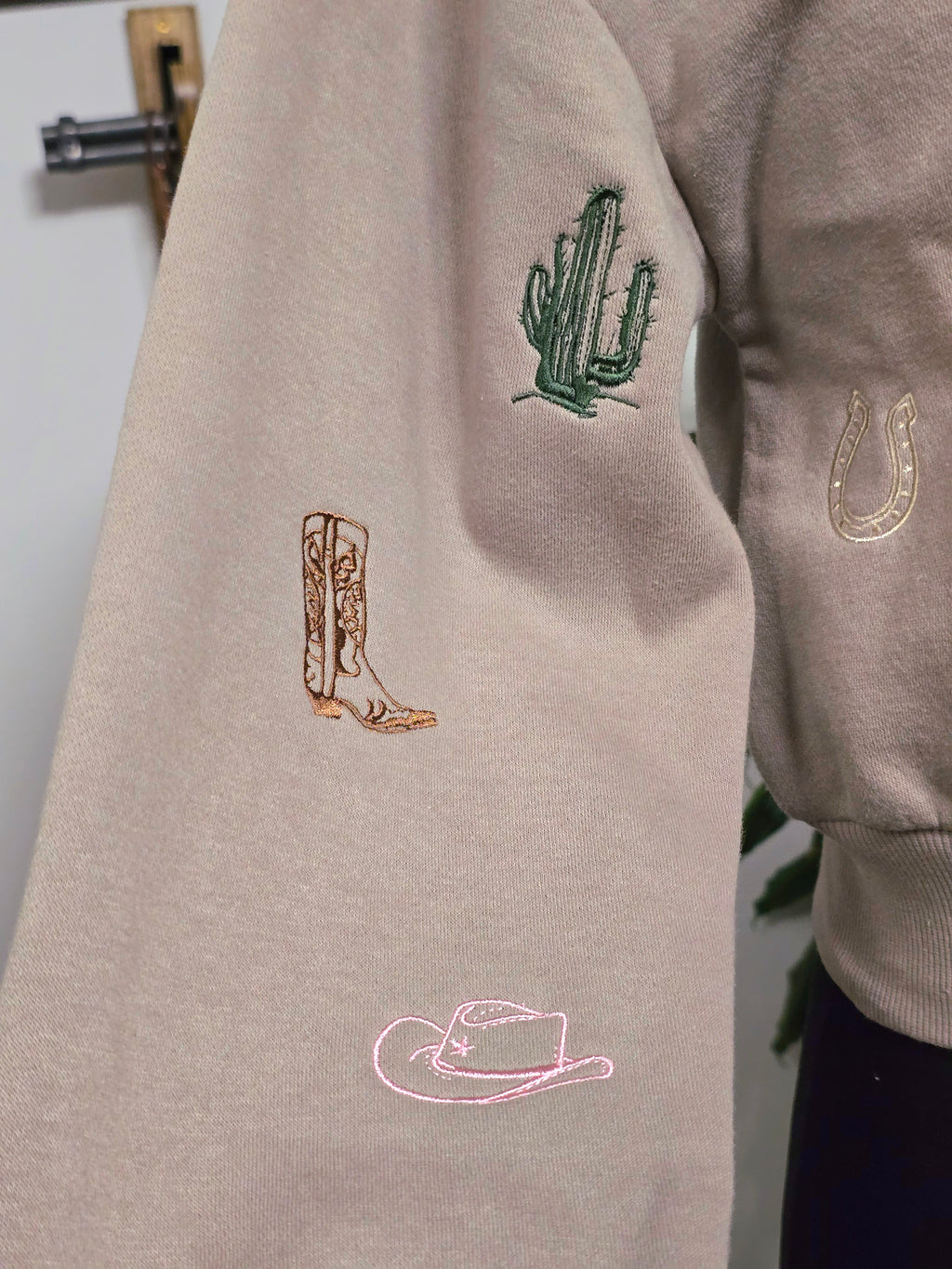 Cowgirl Cropped Sweater