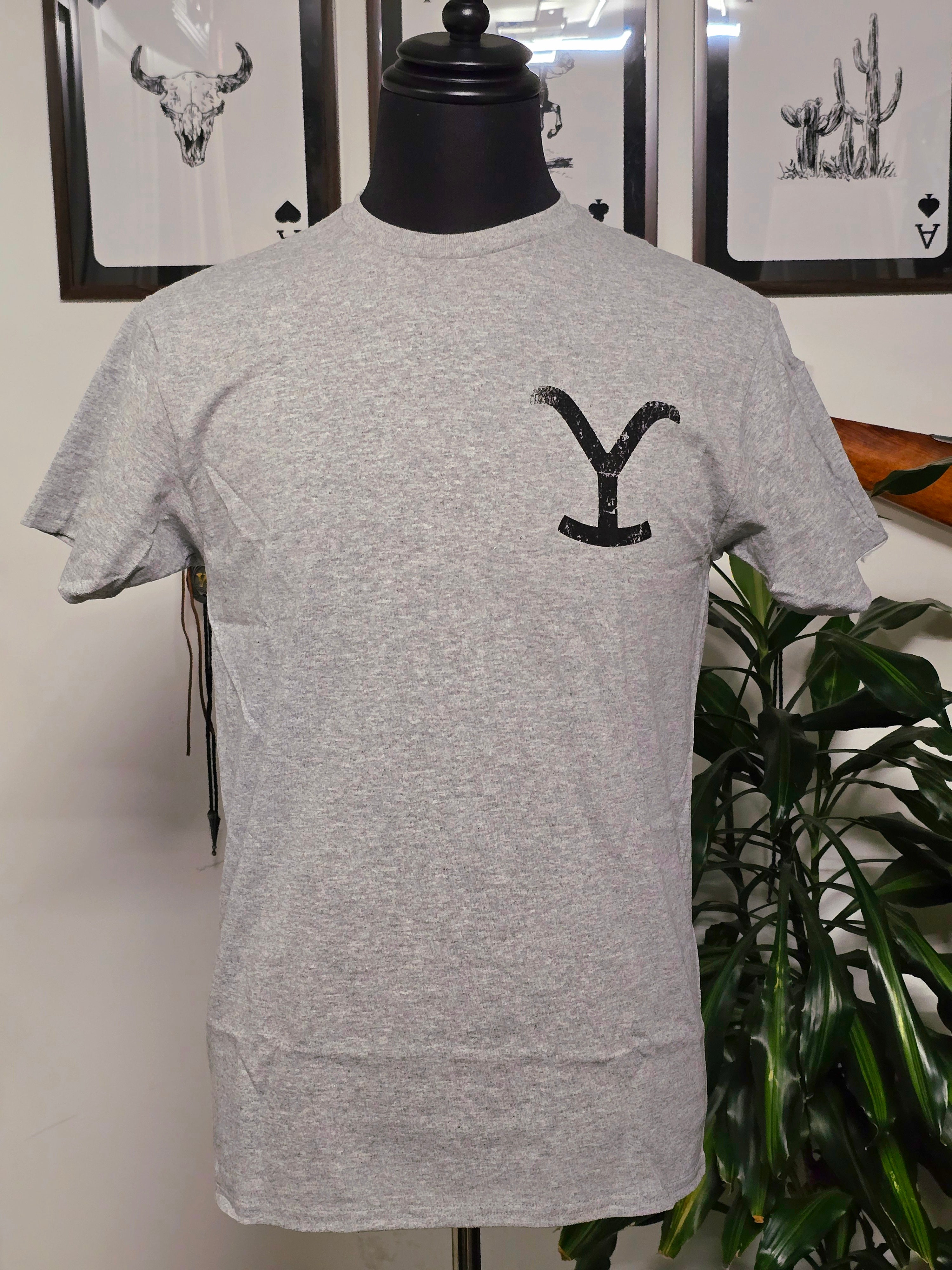 Ride For The Brand Yellowstone Grey T-Shirt