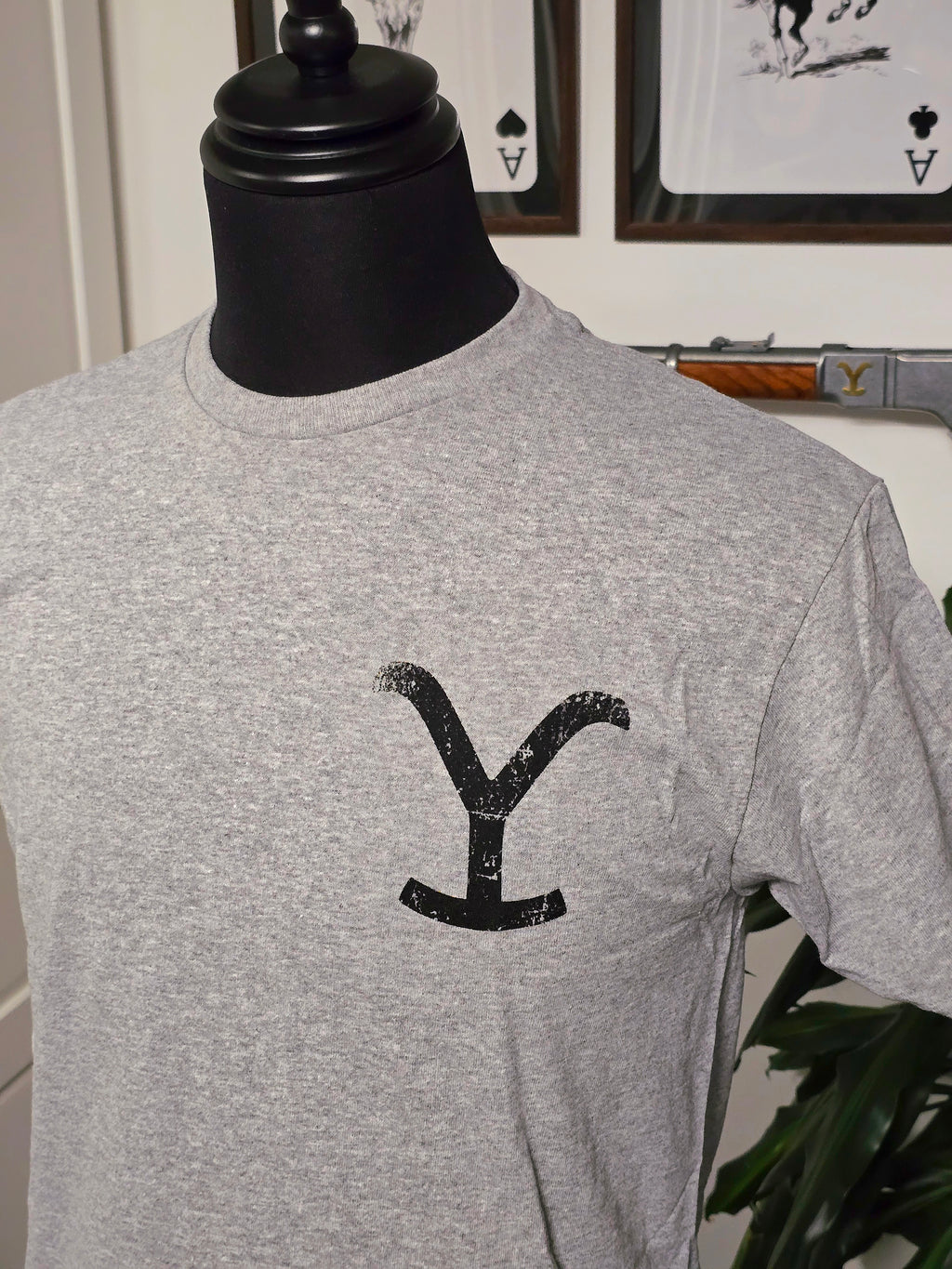 Ride For The Brand Yellowstone Grey T-Shirt