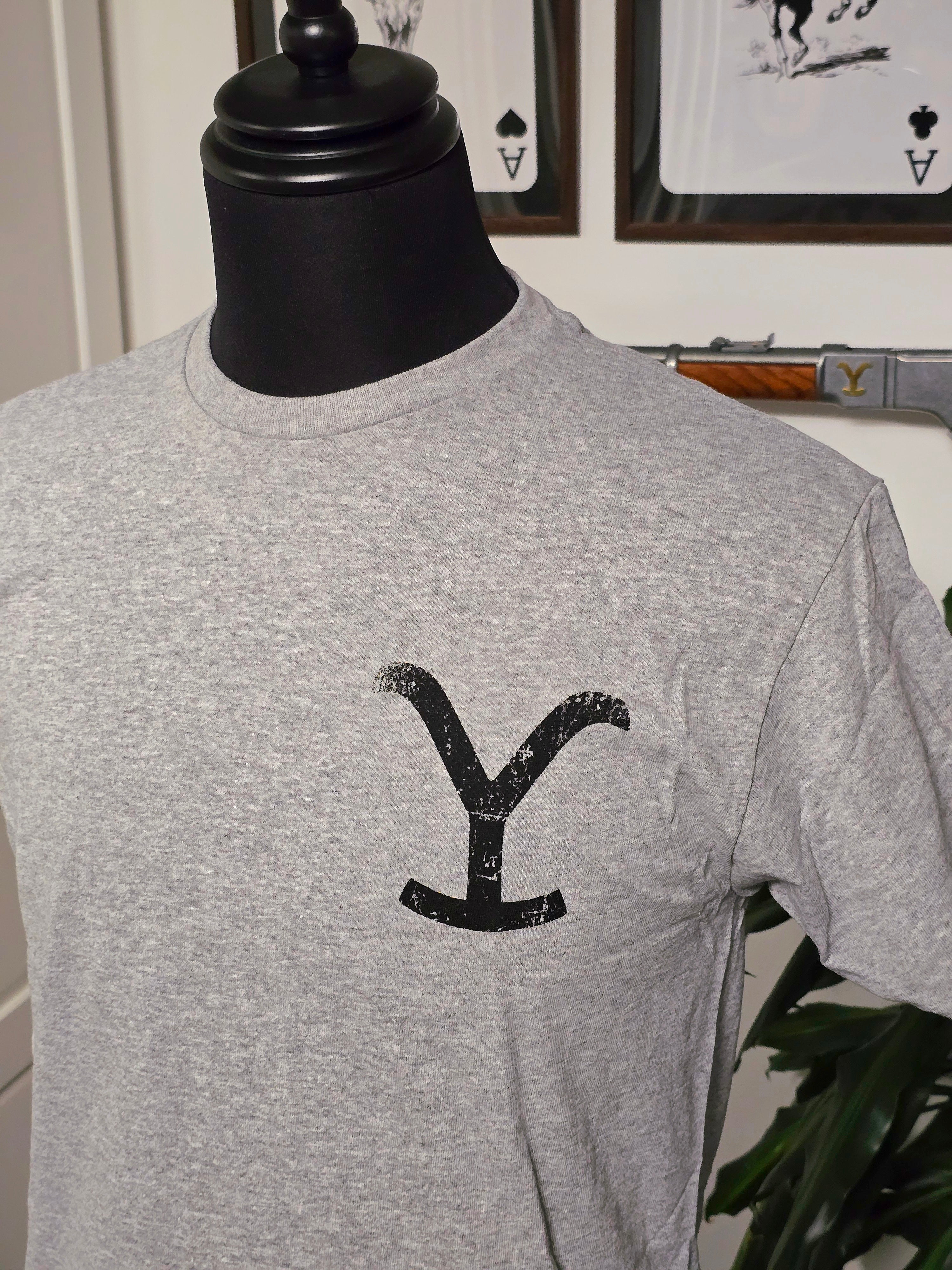 Ride For The Brand Yellowstone Grey T-Shirt