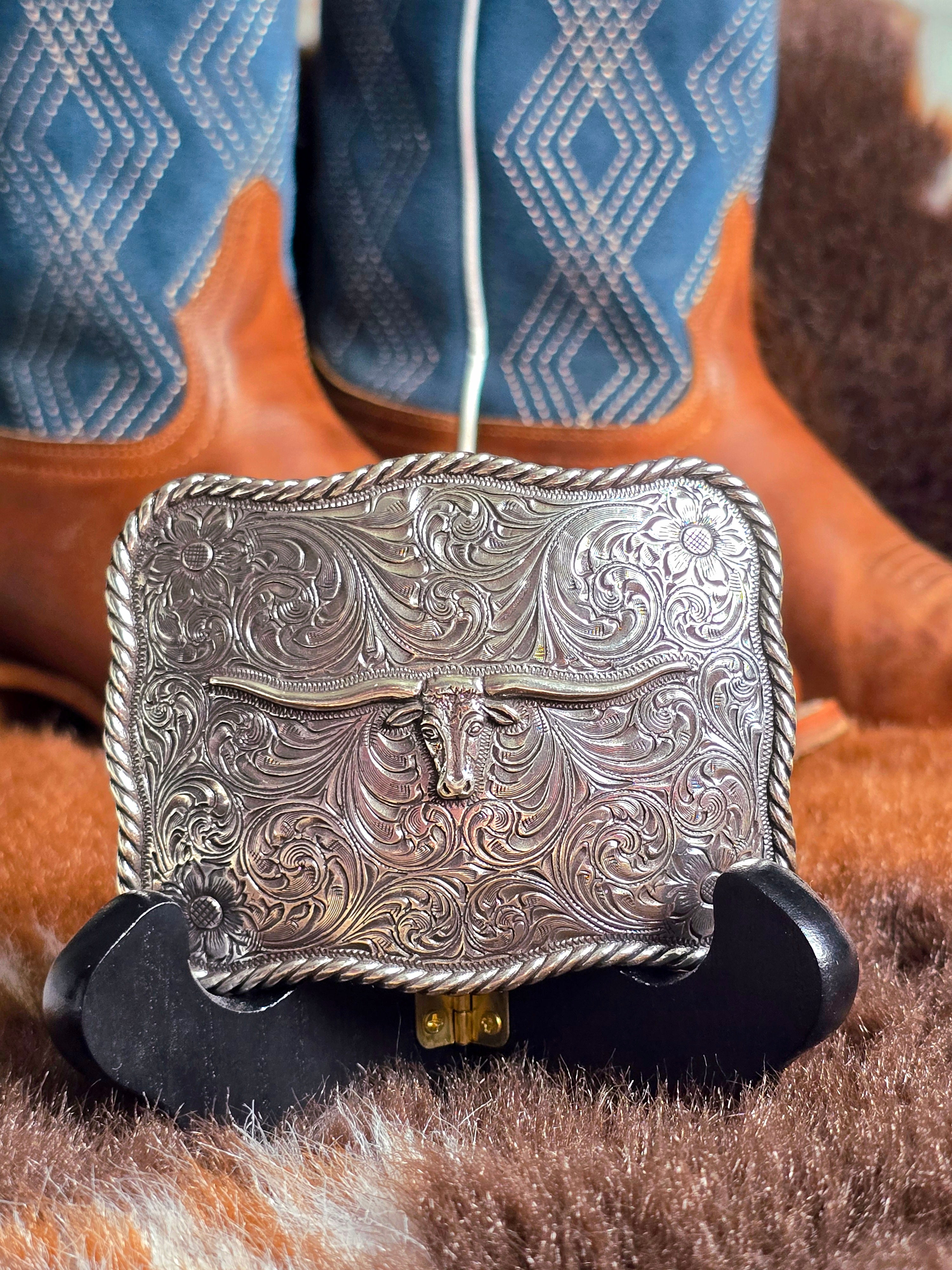 Cody James Longhorn Buckle