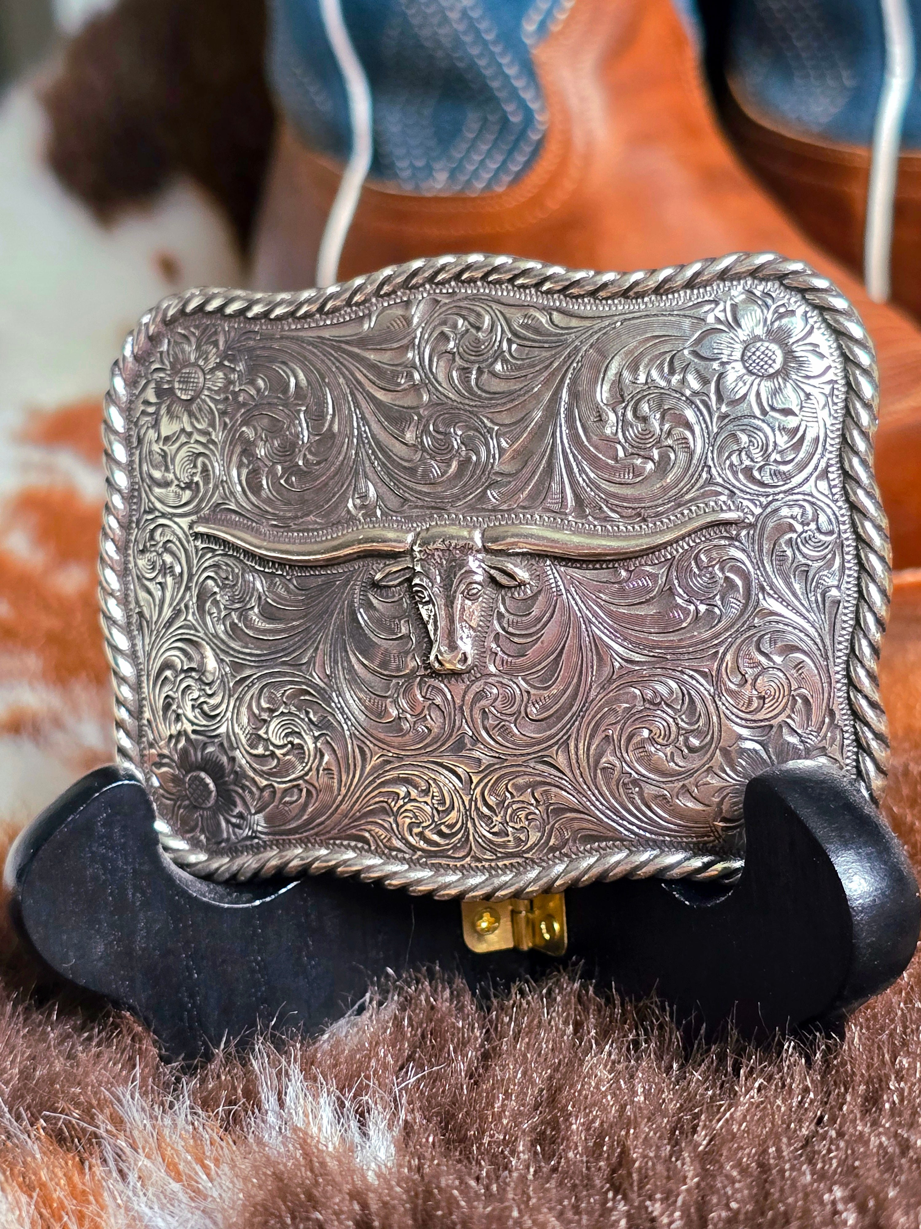 Cody James Longhorn Buckle