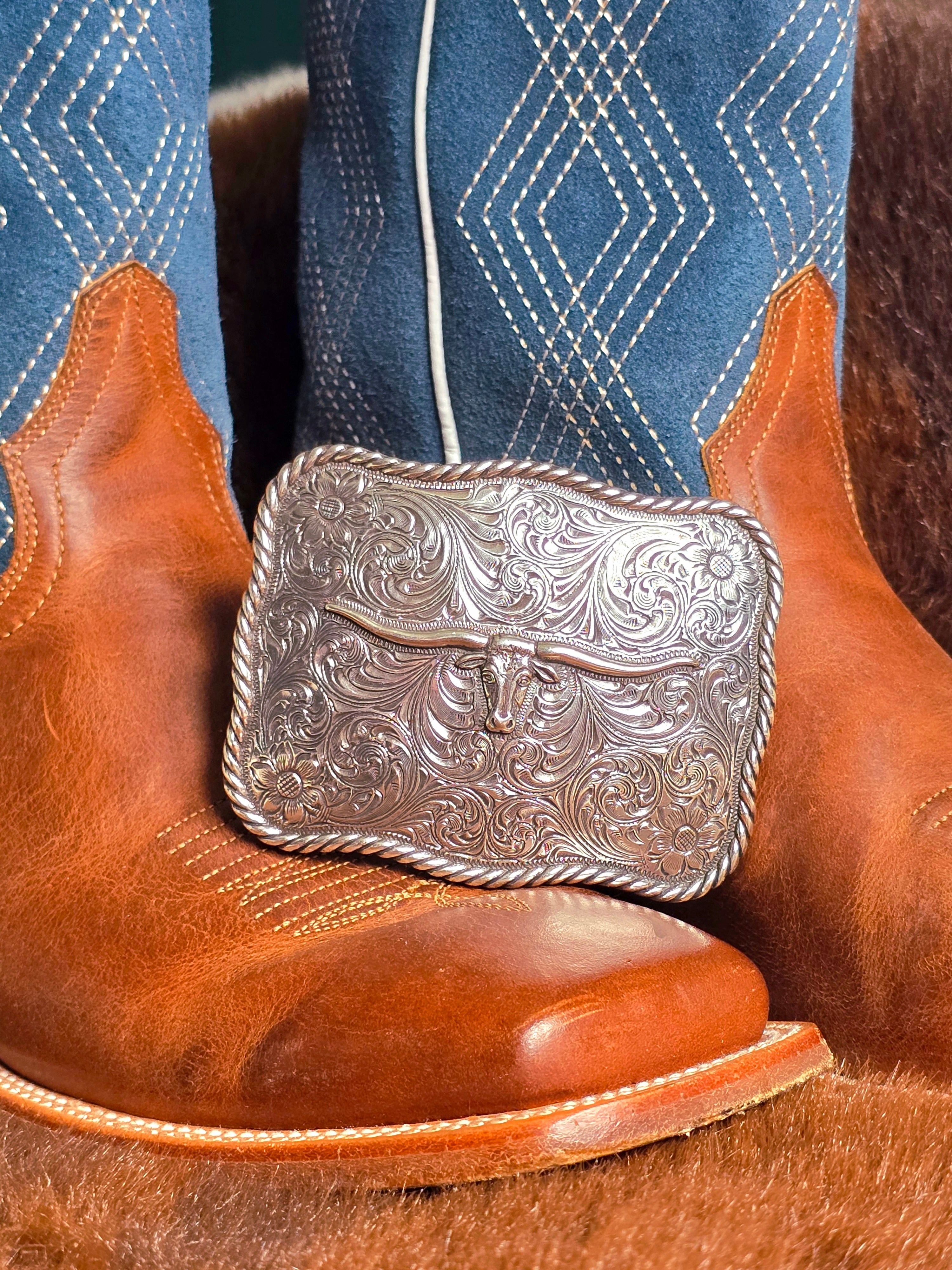 Cody James Longhorn Buckle