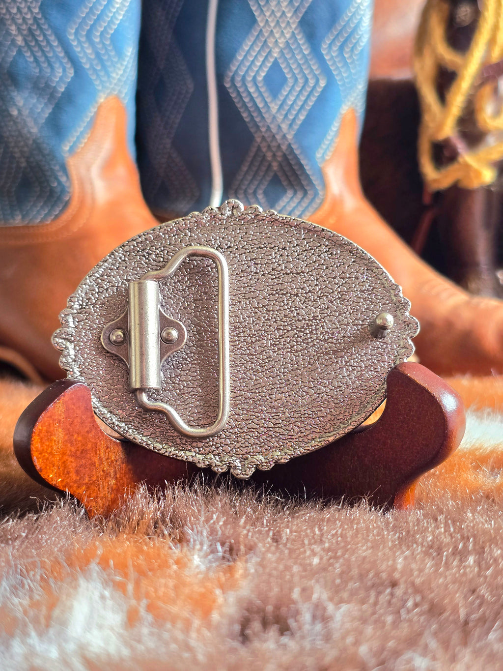 Triple Cross Belt Buckle