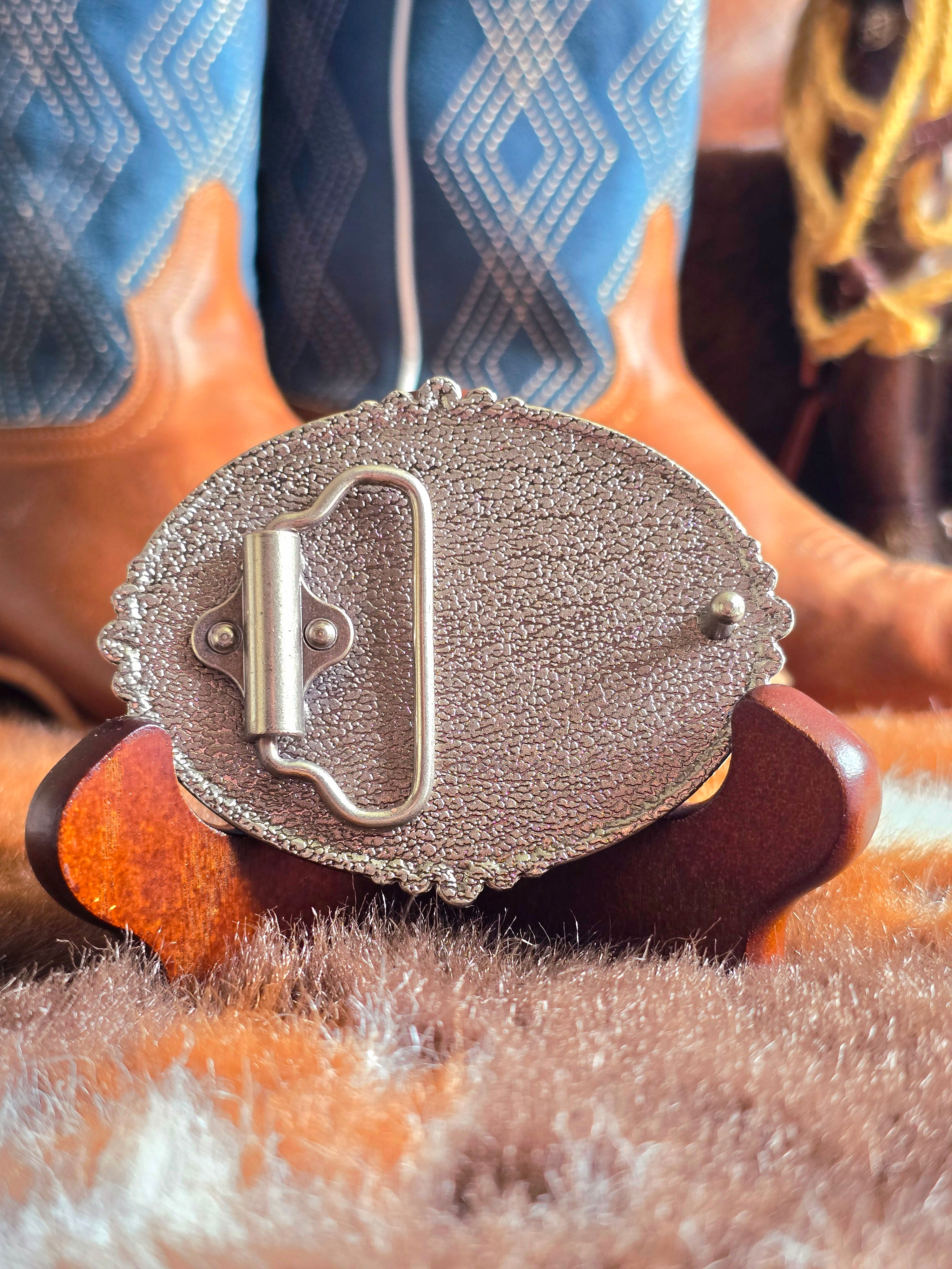 Triple Cross Belt Buckle