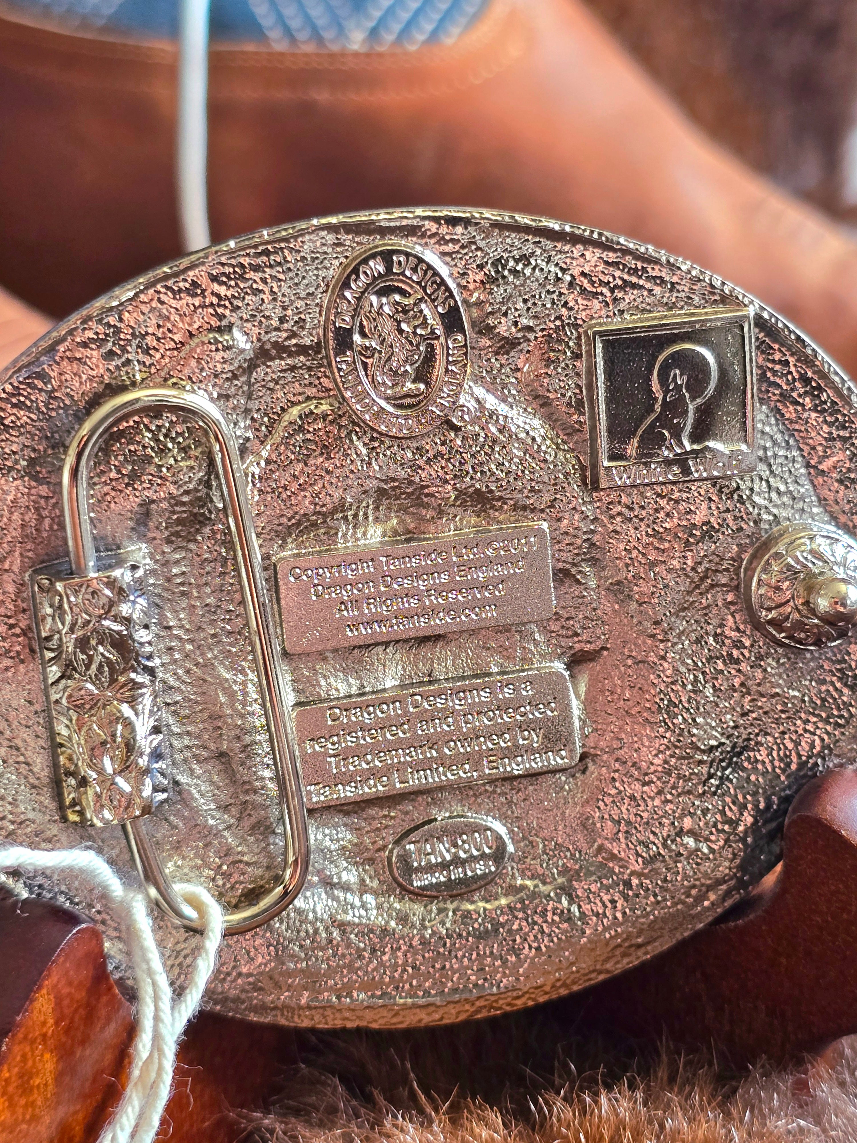 One Dollar Coin Belt Buckle