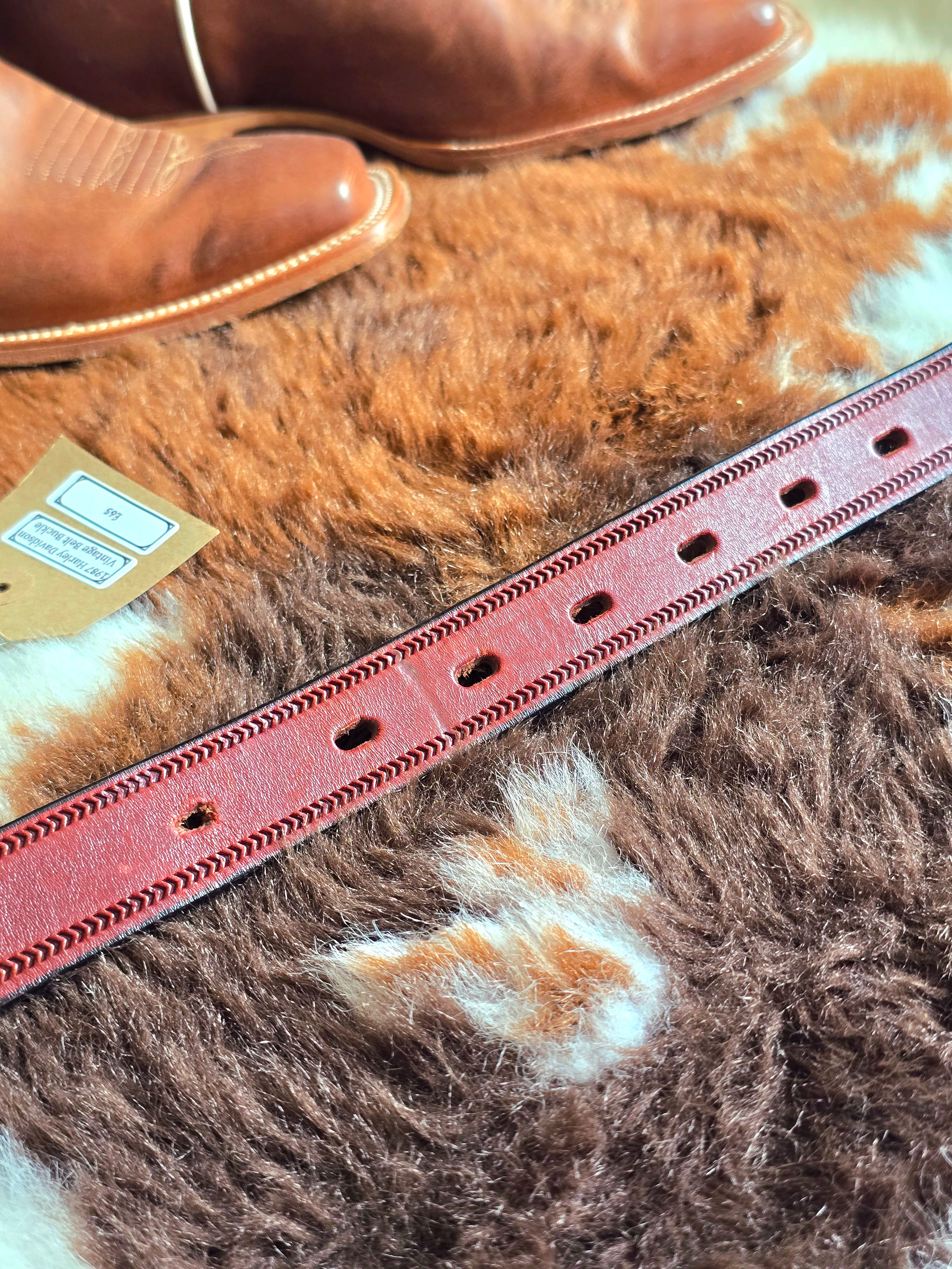 Harley Davidson Buckle & Belt