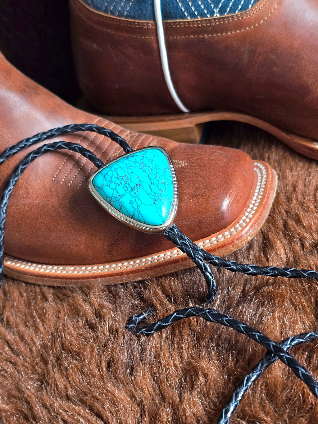 Turquoise Bolo Tie