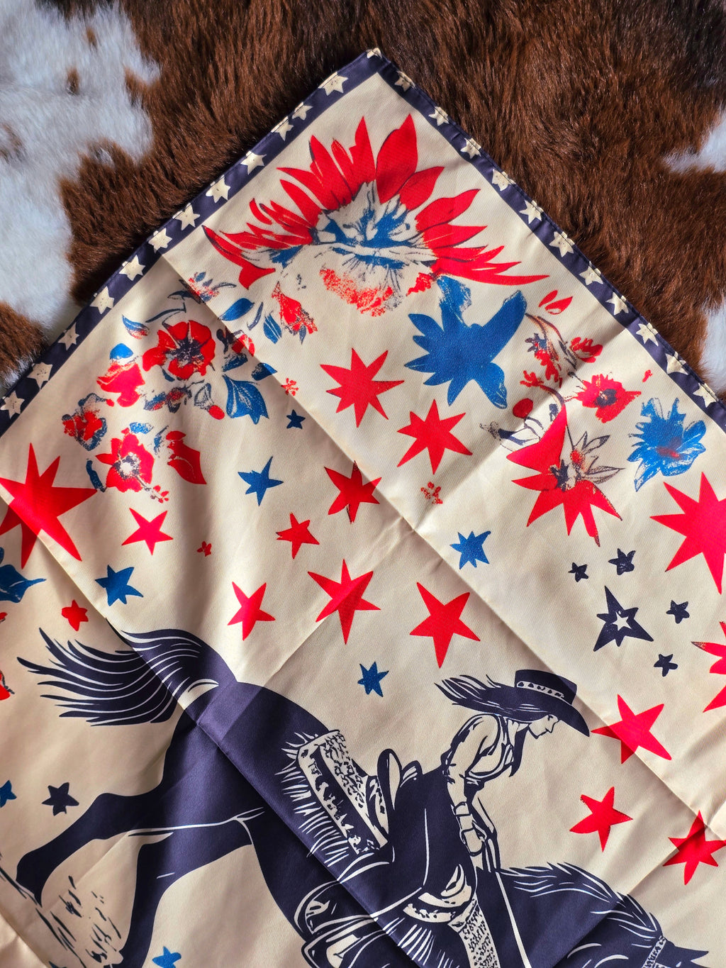 Western Cowgirl Bandana