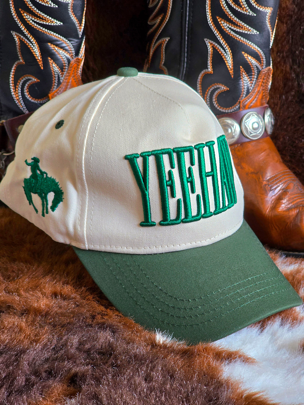 YeeHaw Cap Green