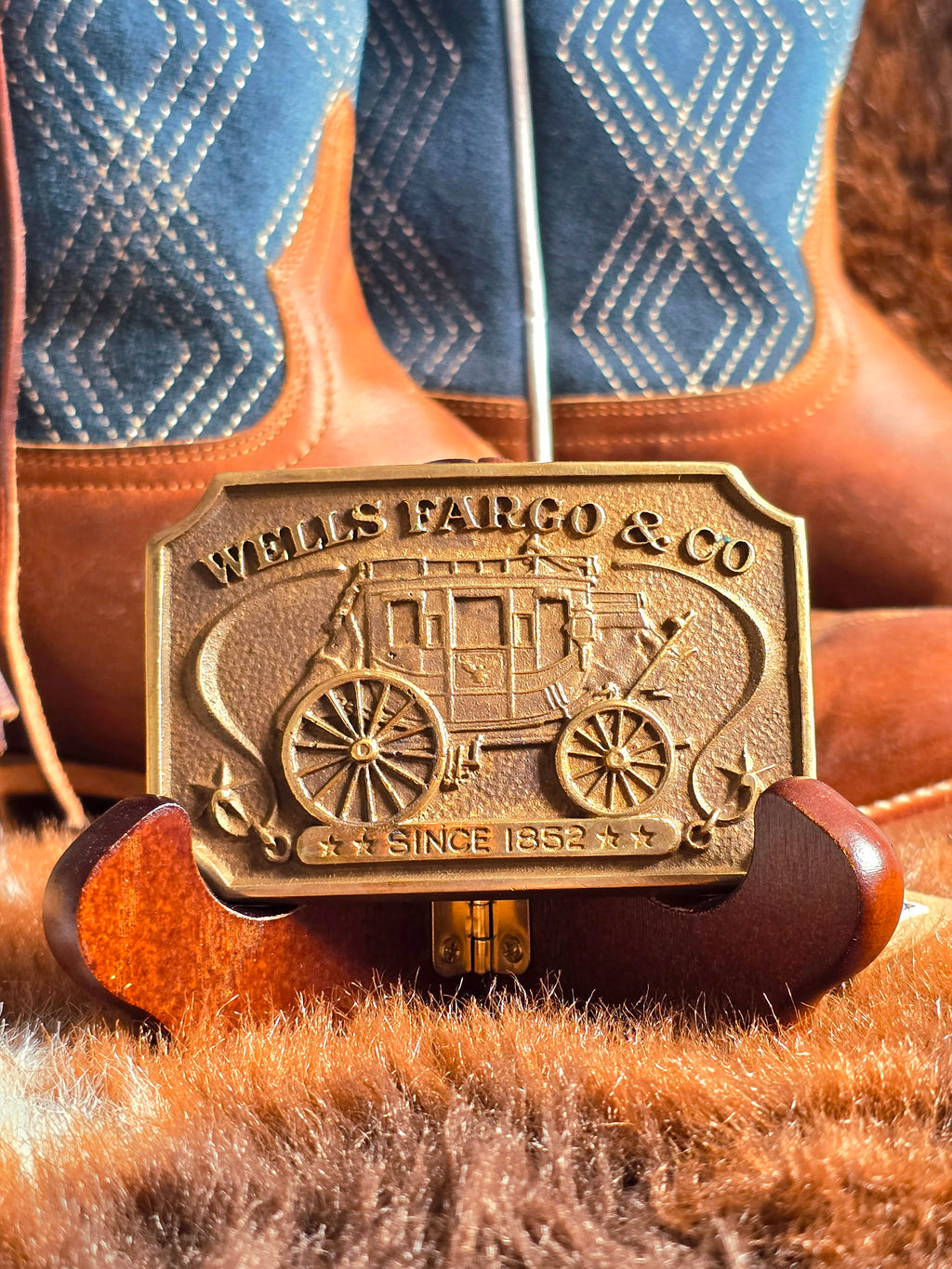 Wells Fargo Vintage Belt Buckle