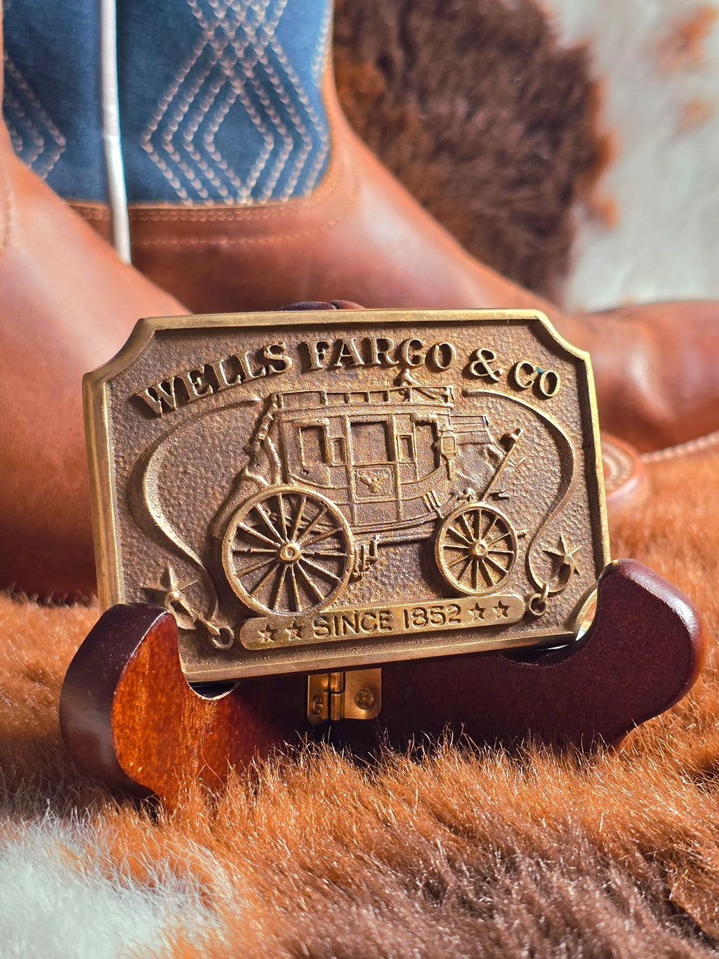 Wells Fargo Vintage Belt Buckle