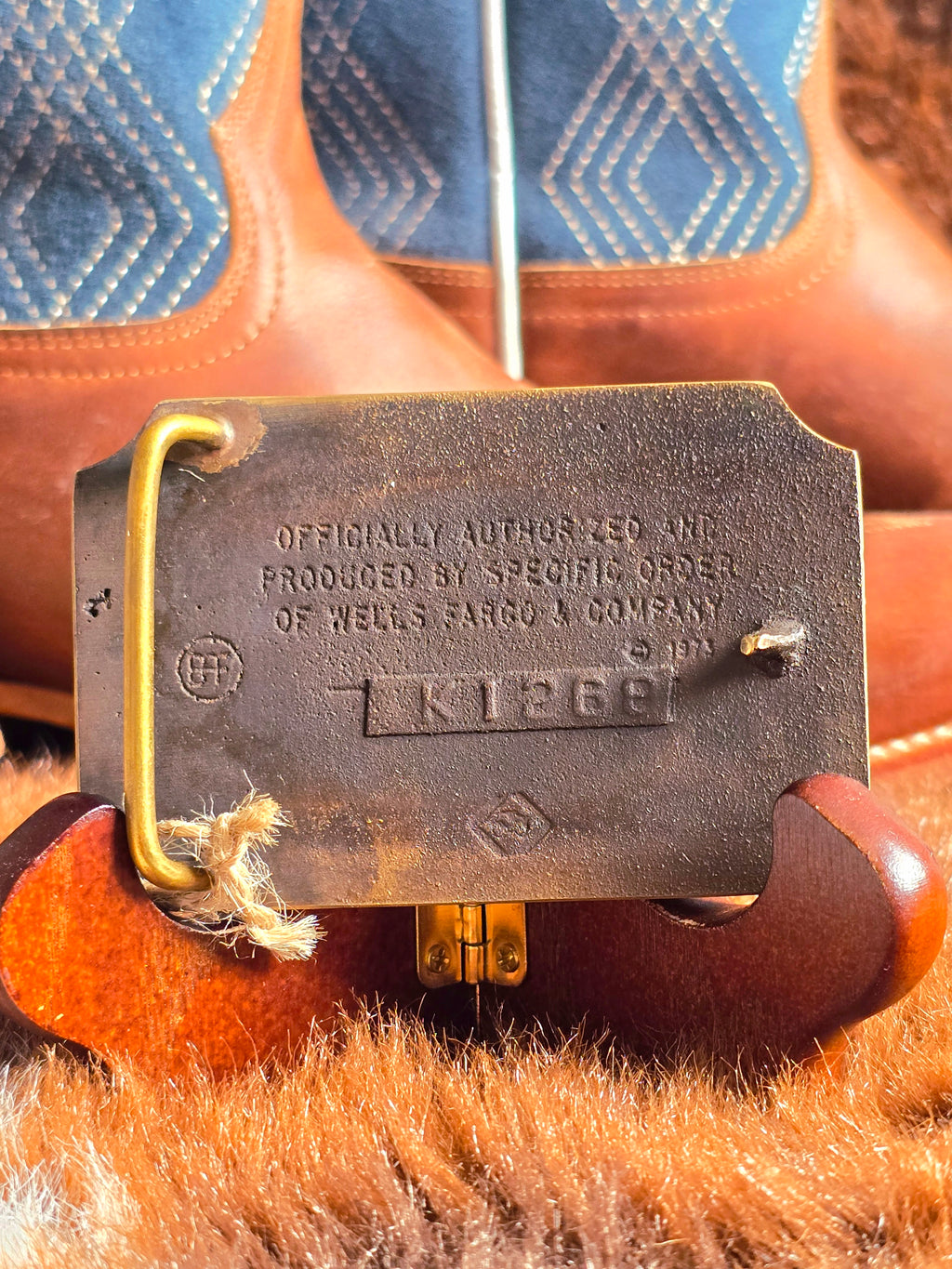 Wells Fargo Vintage Belt Buckle