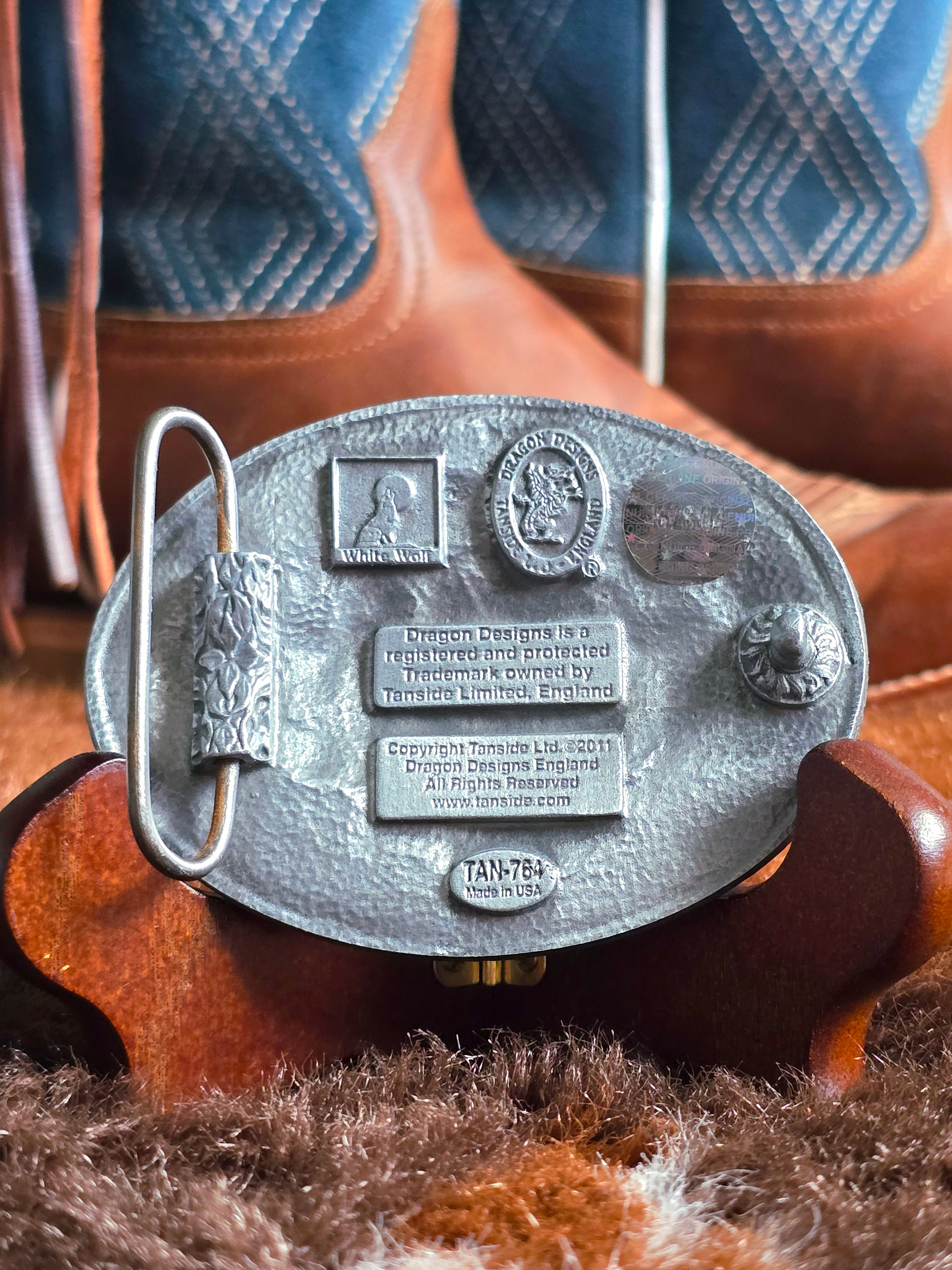 The State Of Texas Belt Buckle