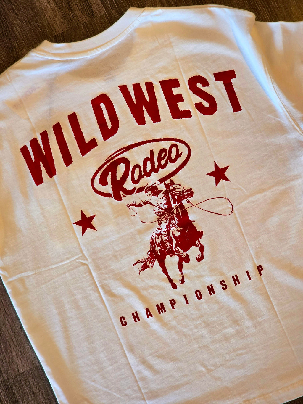 "Life Is Like A Rodeo" Ladies T-Shirt