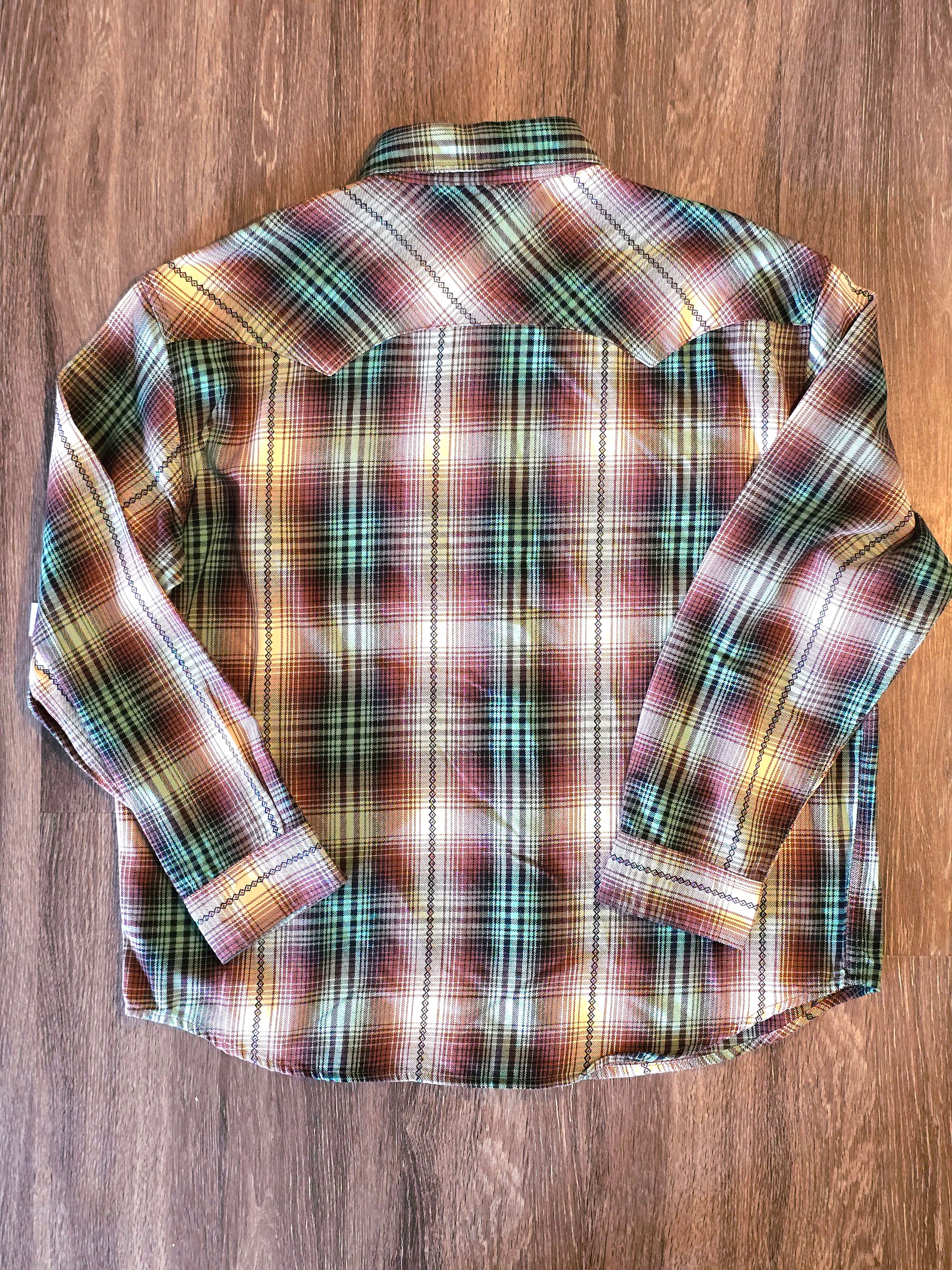 Plaid Western Shirt