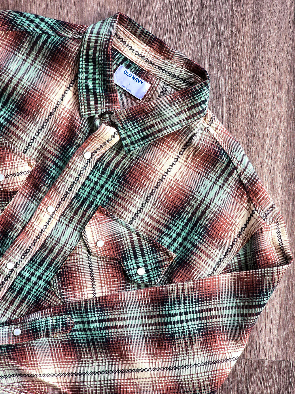 Plaid Western Shirt