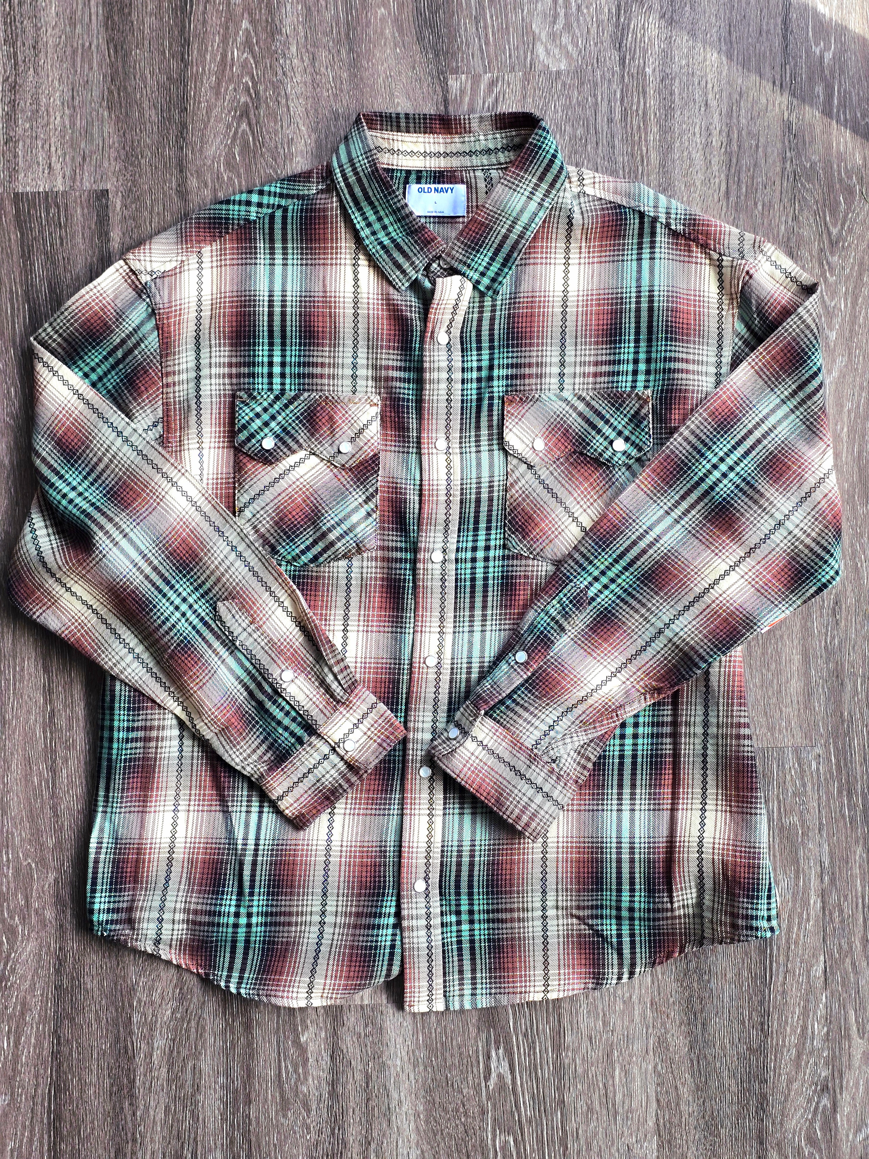 Plaid Western Shirt