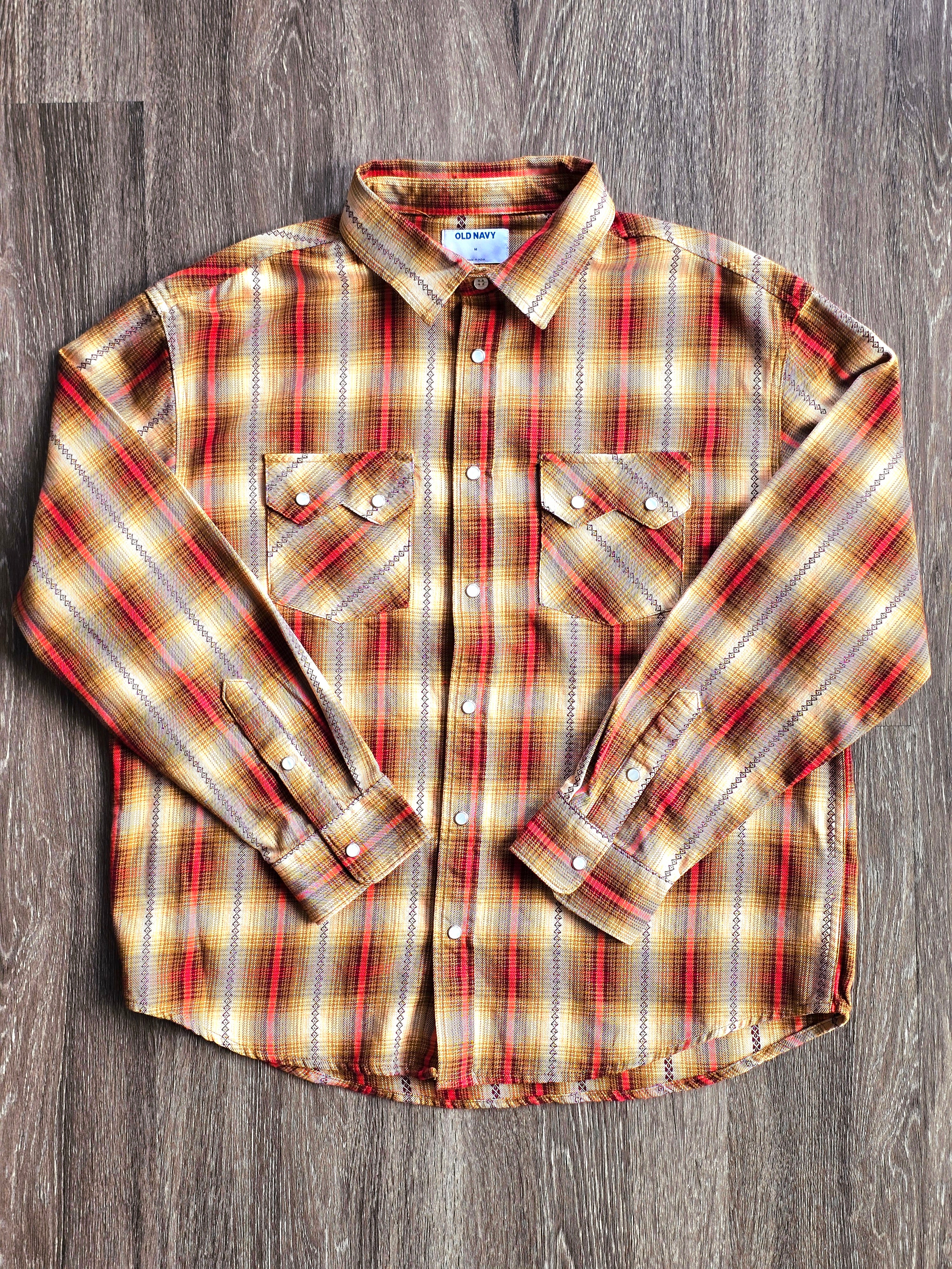 Plaid Western Shirt