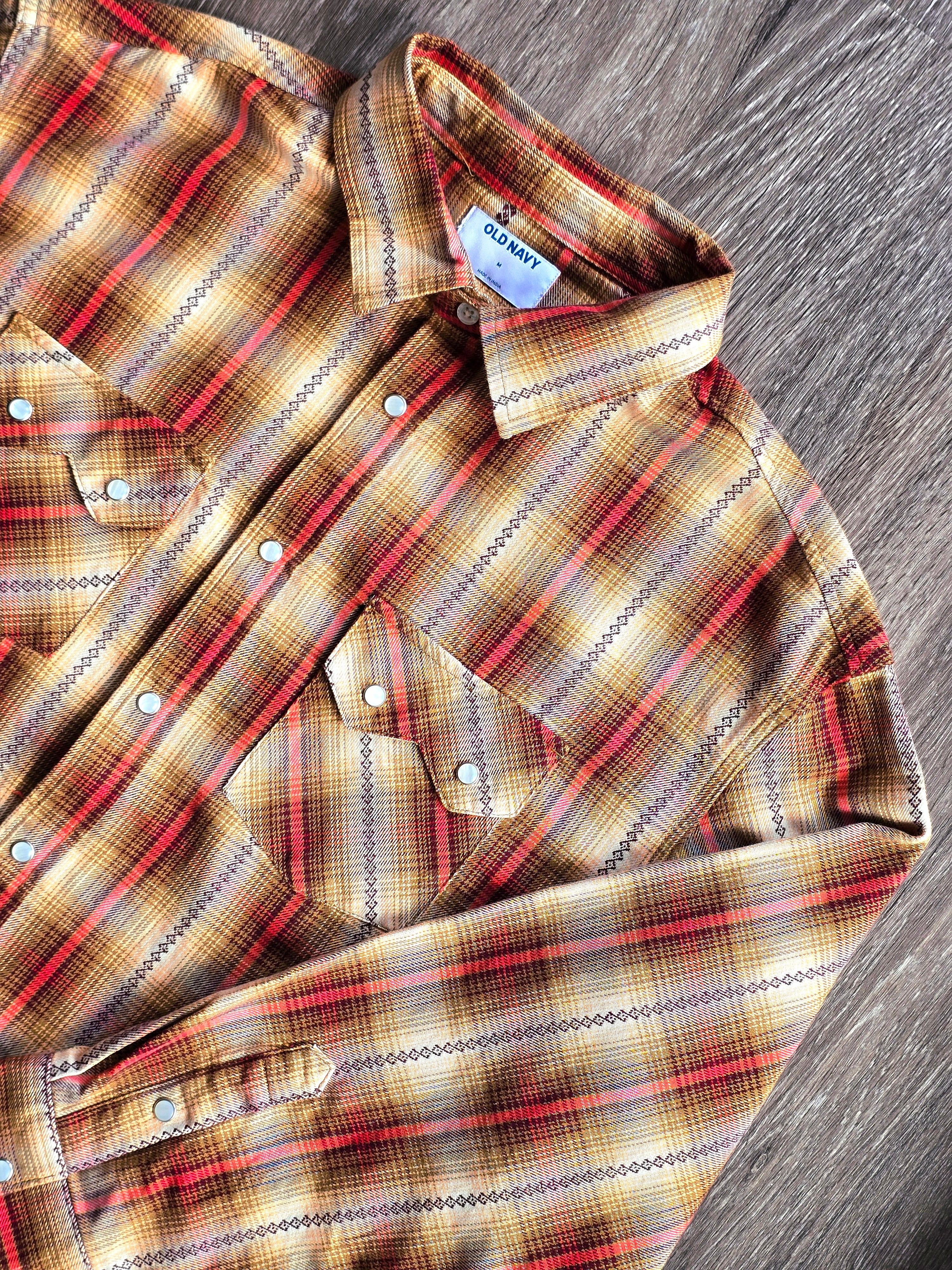 Plaid Western Shirt