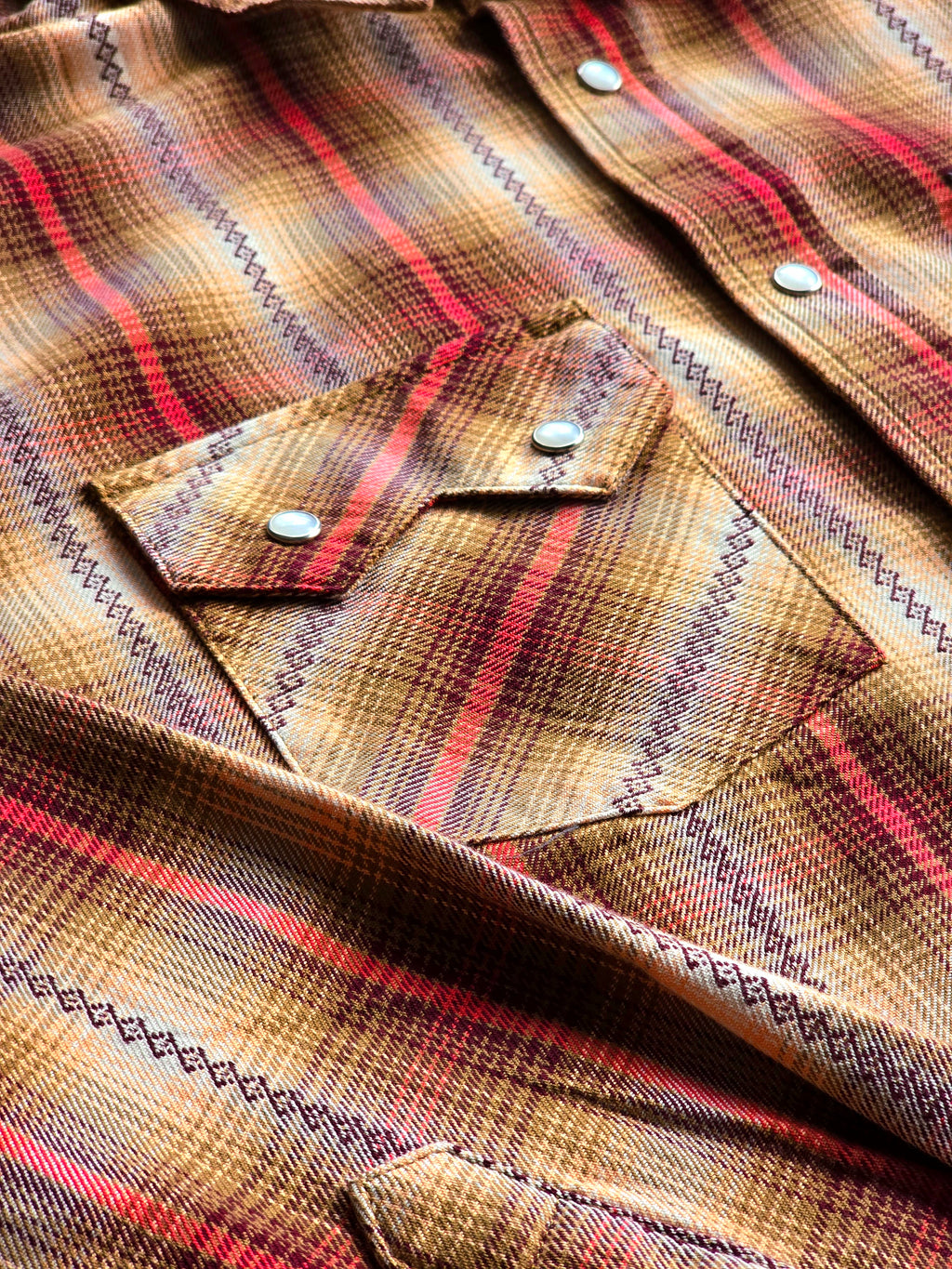 Plaid Western Shirt
