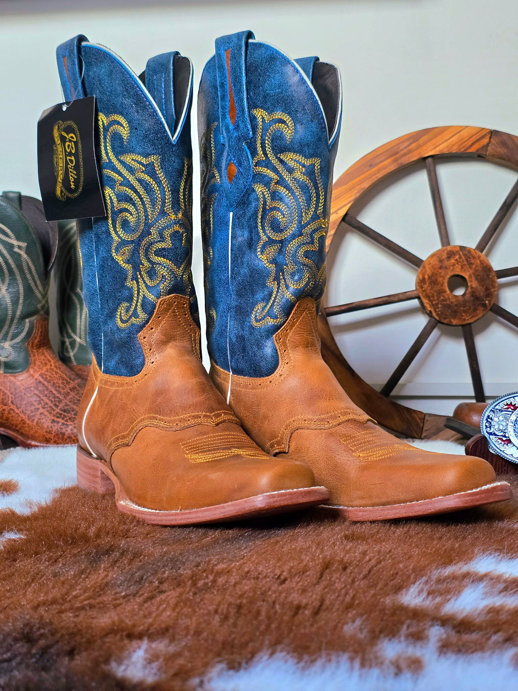 Windmark Men’s Western Boot by J.B. Dillon (Size 8)