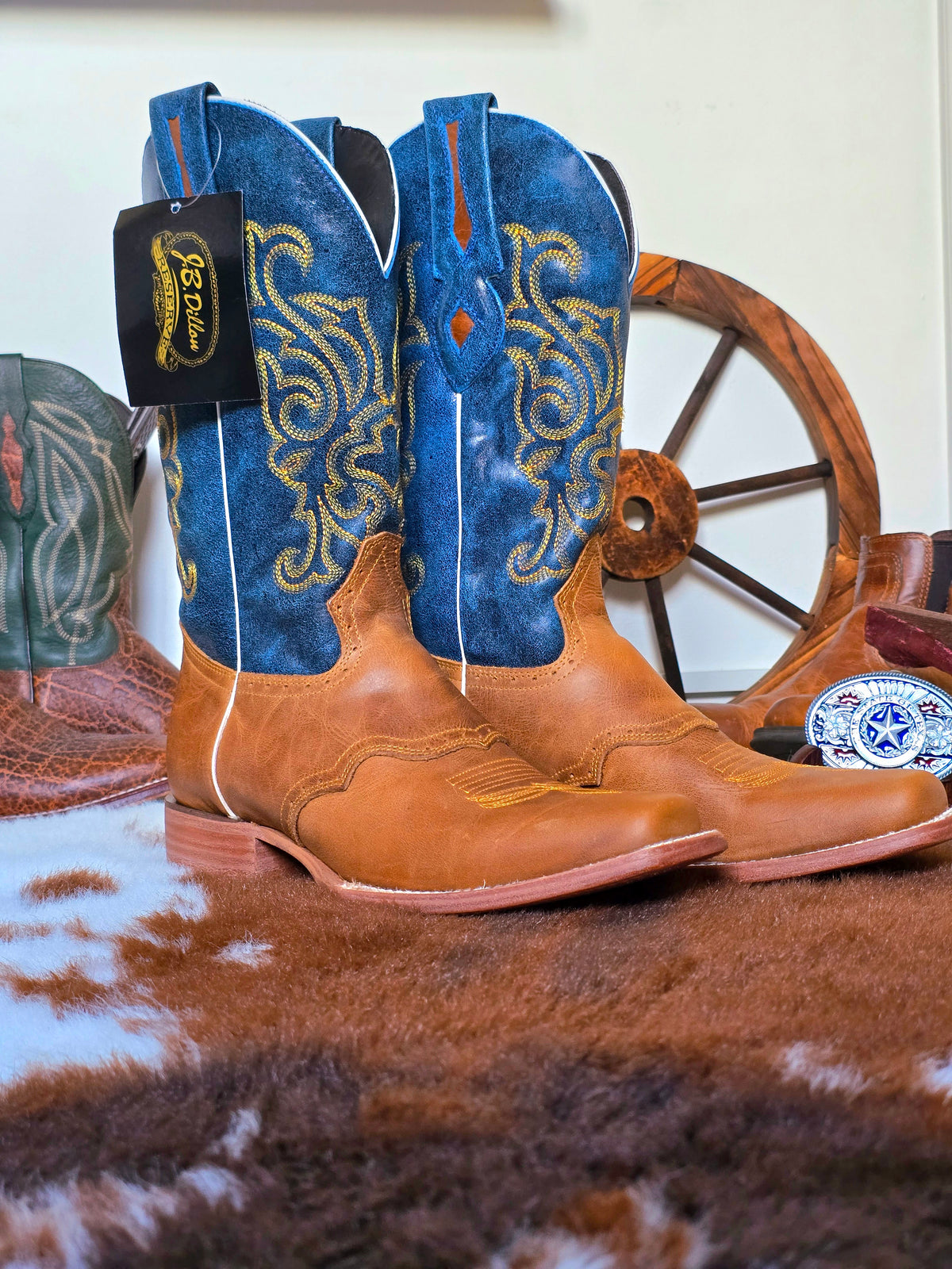 Windmark Men’s Western Boot by J.B. Dillon (Size 8)