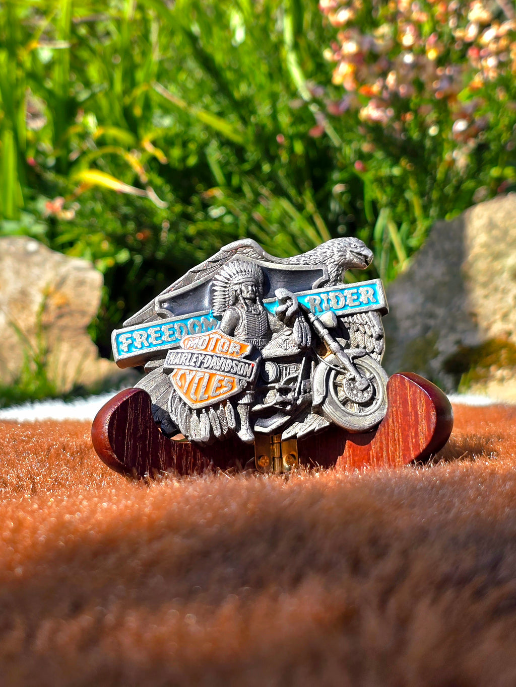 Harley Davidson 1993 Freedom Rider Belt Buckle