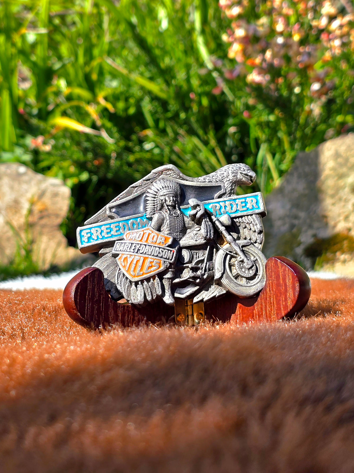 Harley Davidson 1993 Freedom Rider Belt Buckle
