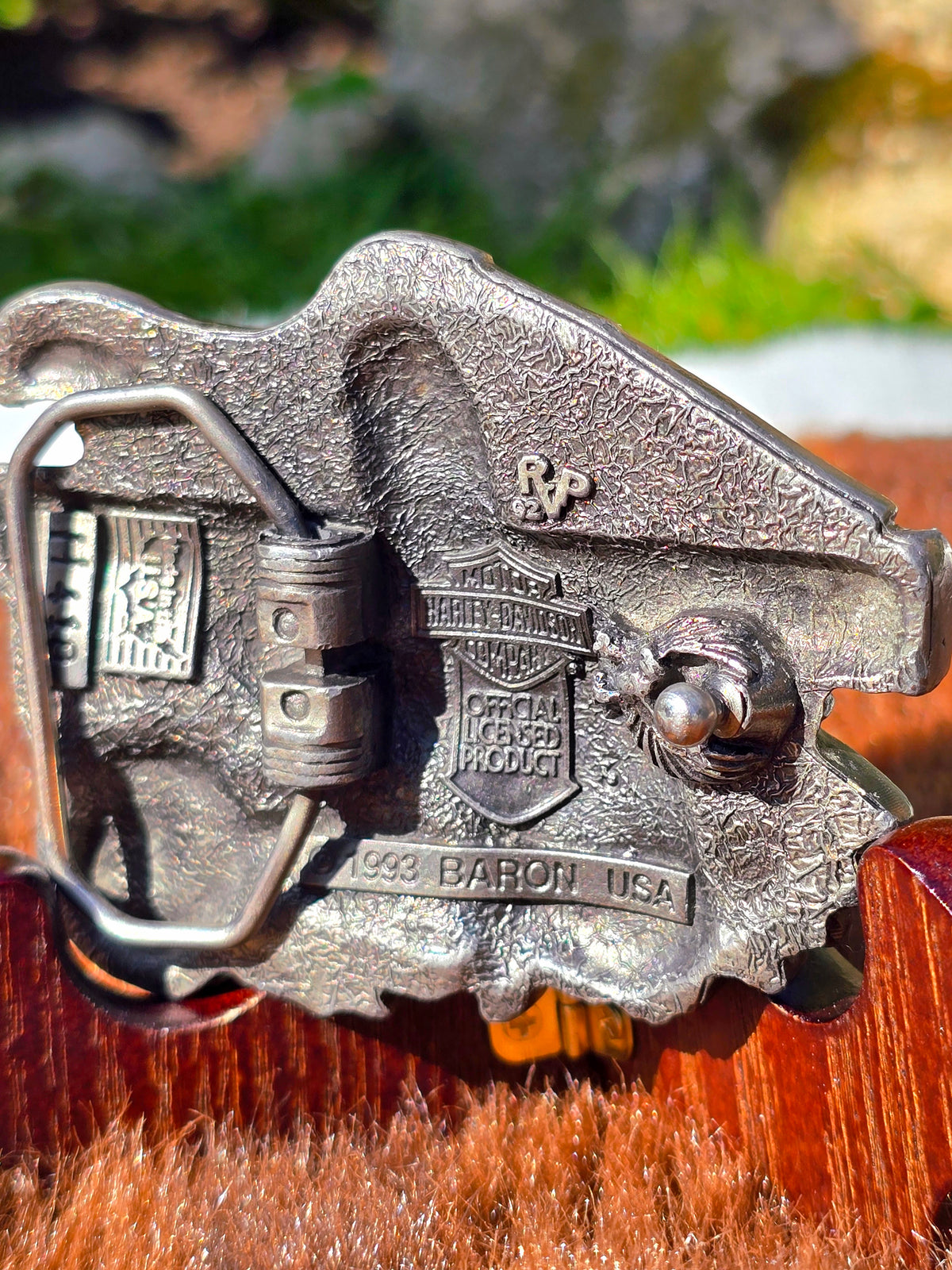 Harley Davidson 1993 Freedom Rider Belt Buckle