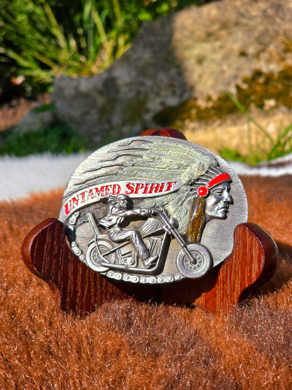 Untamed Spirit Belt Buckle