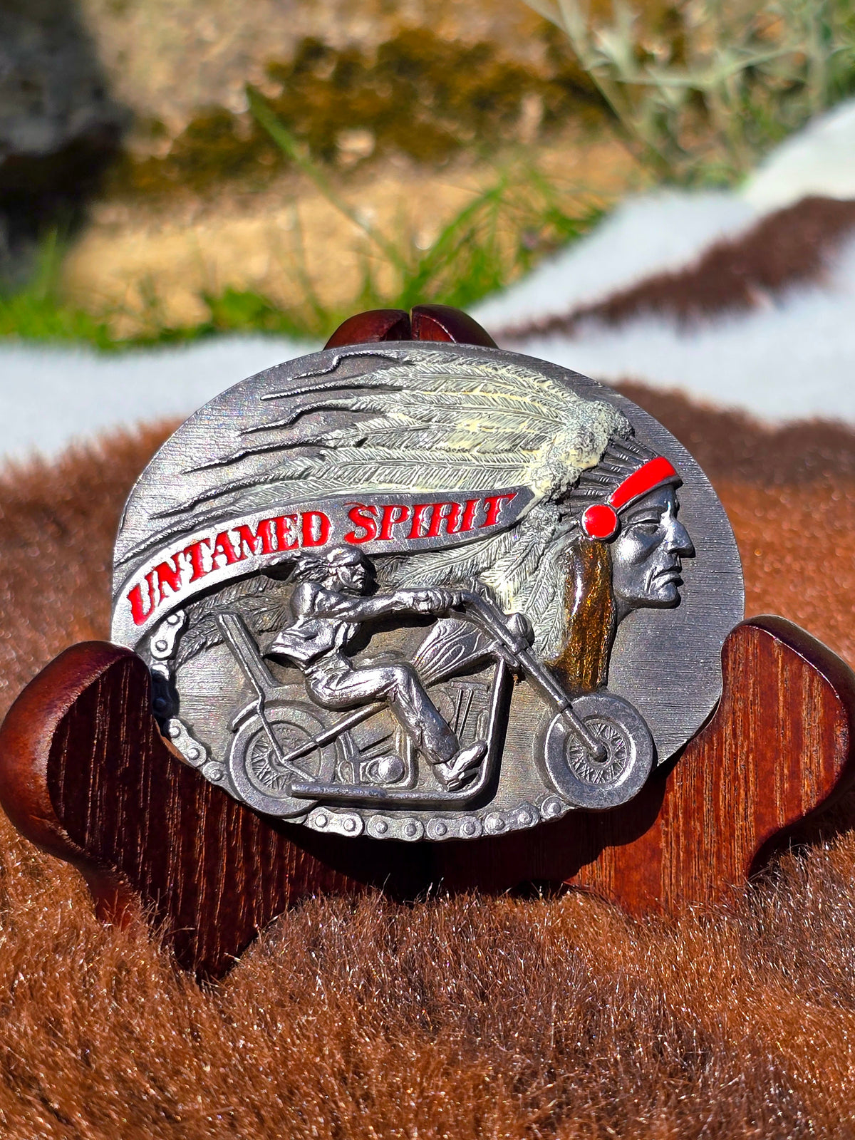 Untamed Spirit Belt Buckle