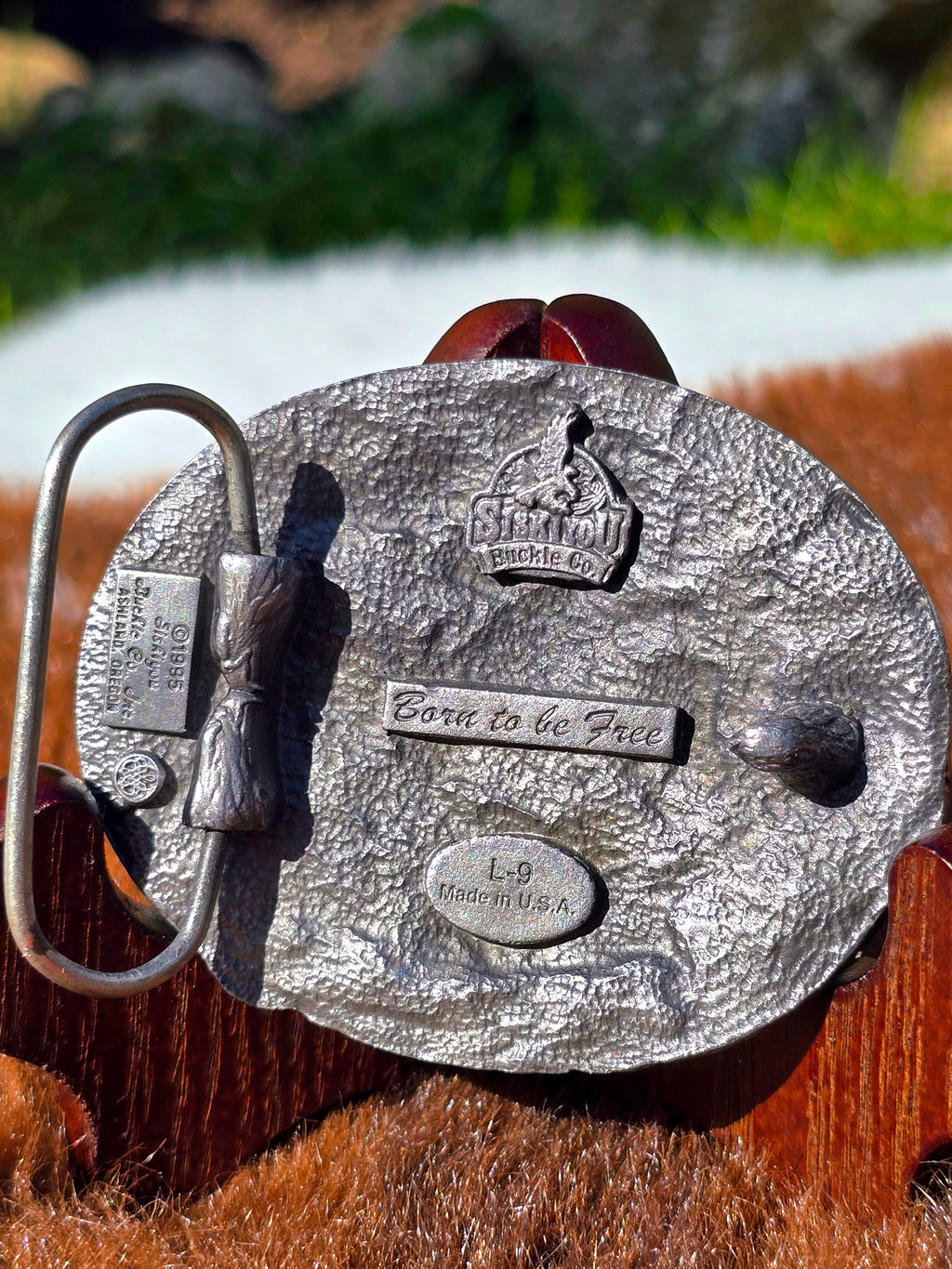 Untamed Spirit Belt Buckle