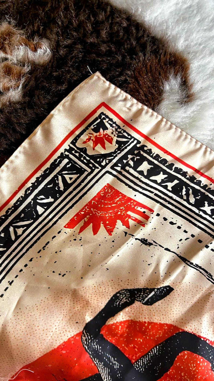 Western Cowboy Bandana Sunset Cowboy