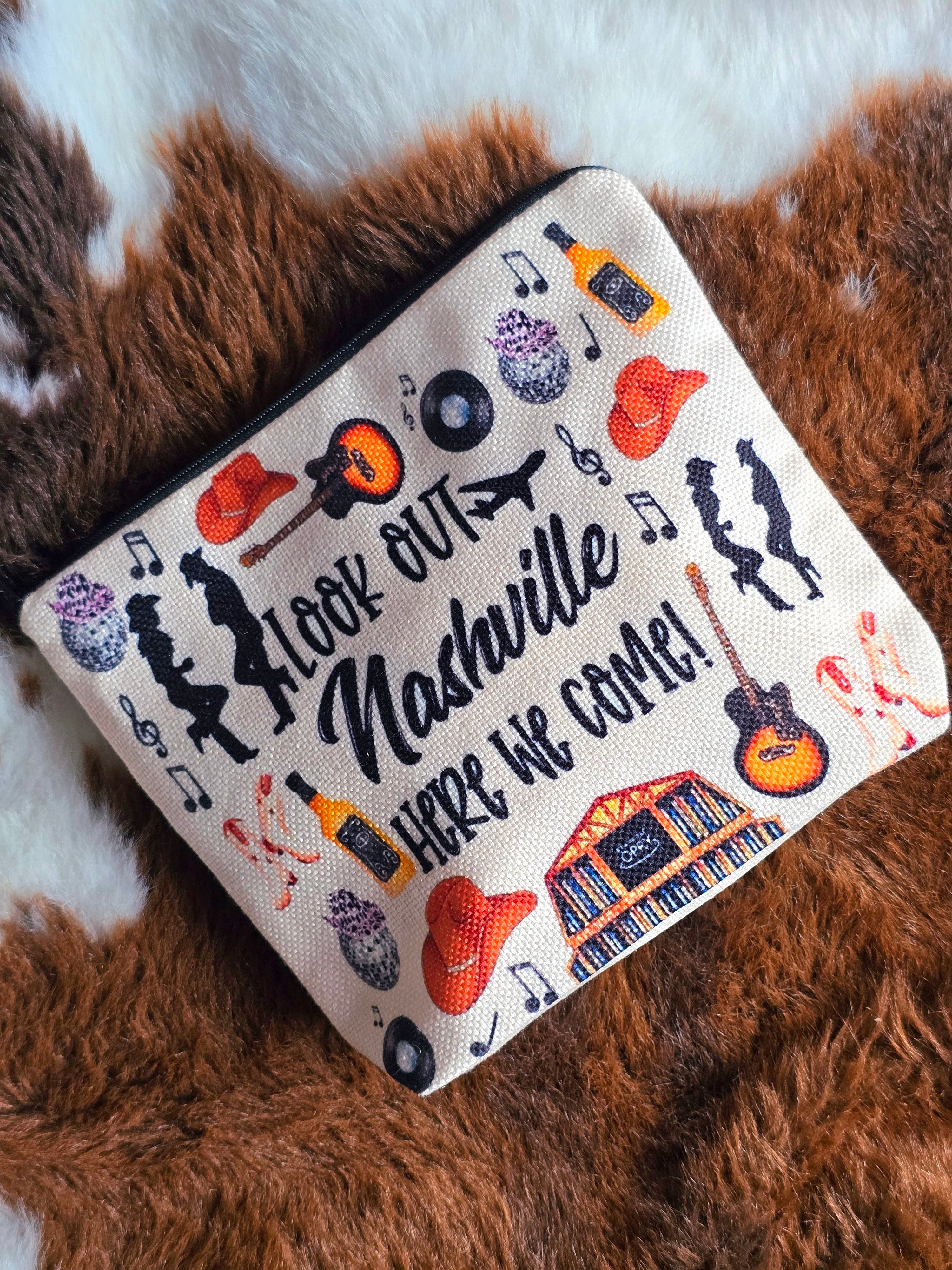 Nashville Make Up Bag
