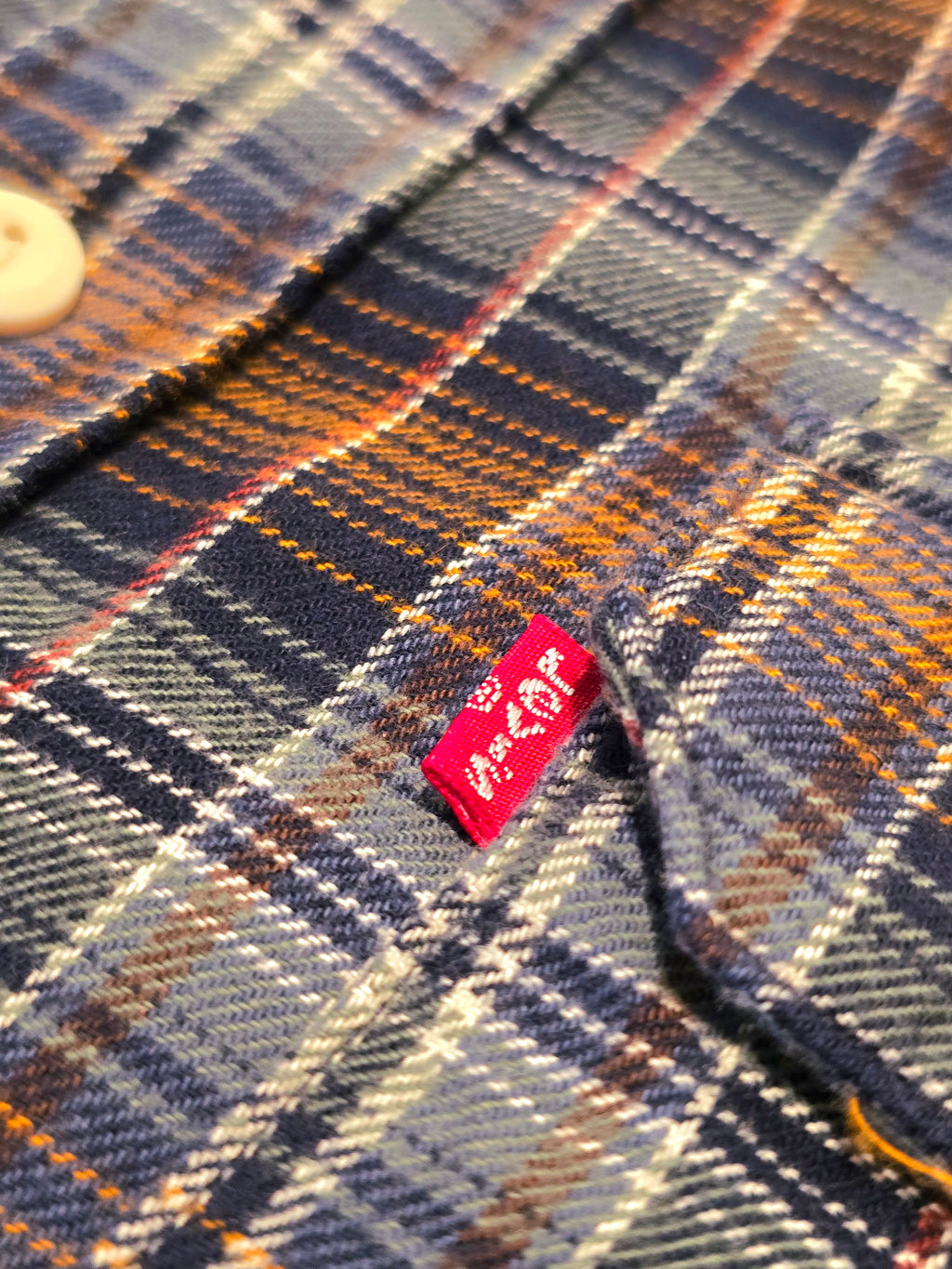 Levi's Men's Classic Worker Flannel Shirt.