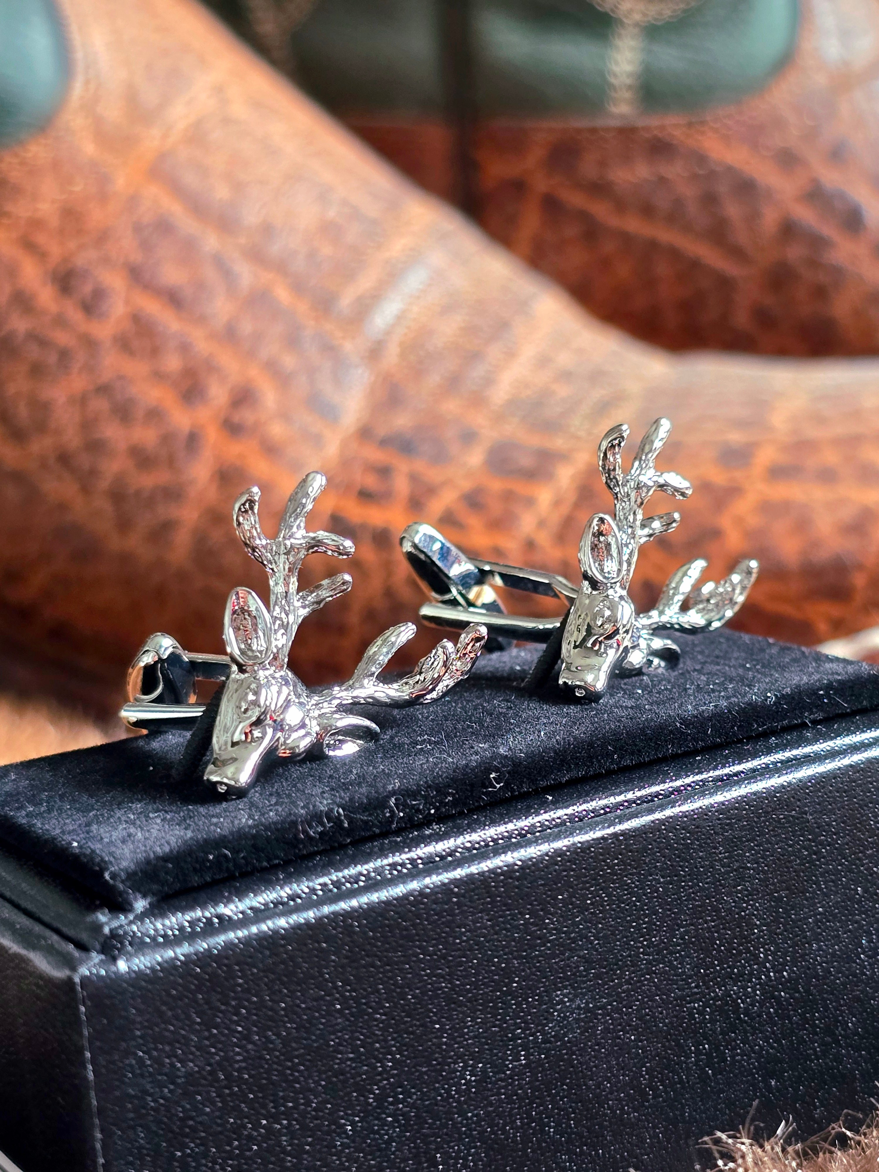 Classic Stag Cufflinks
