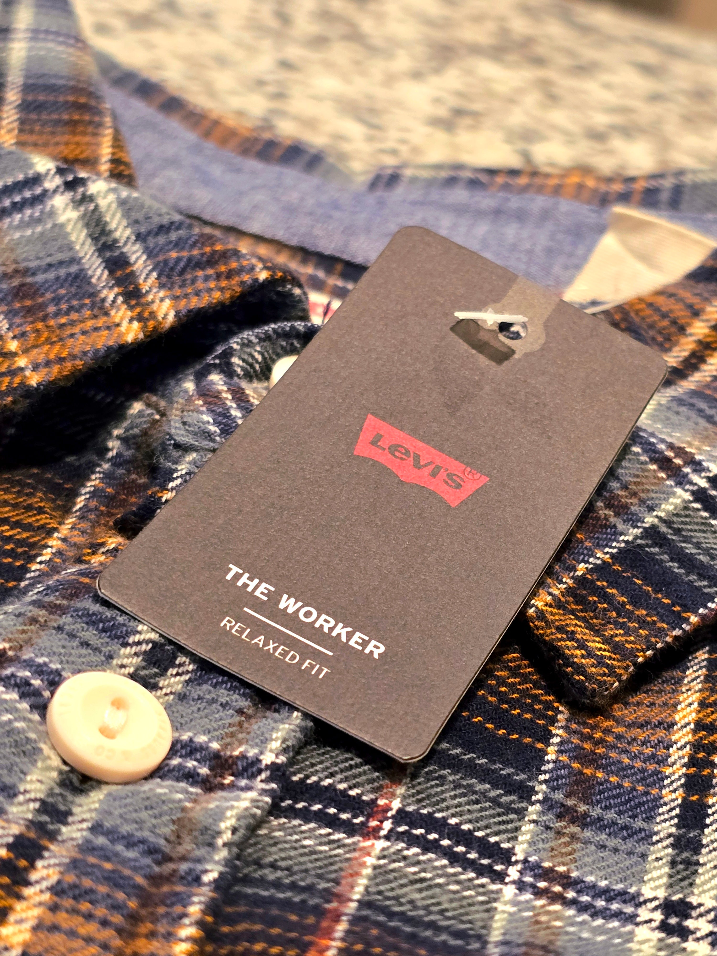 Levi's Men's Classic Worker Flannel Shirt.