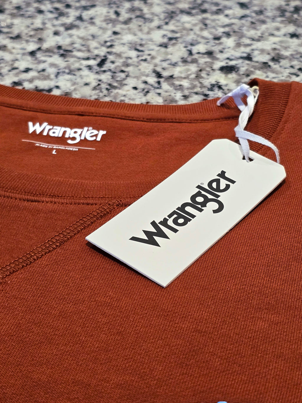 Wrangler Men's Logo Crew Sweatshirt