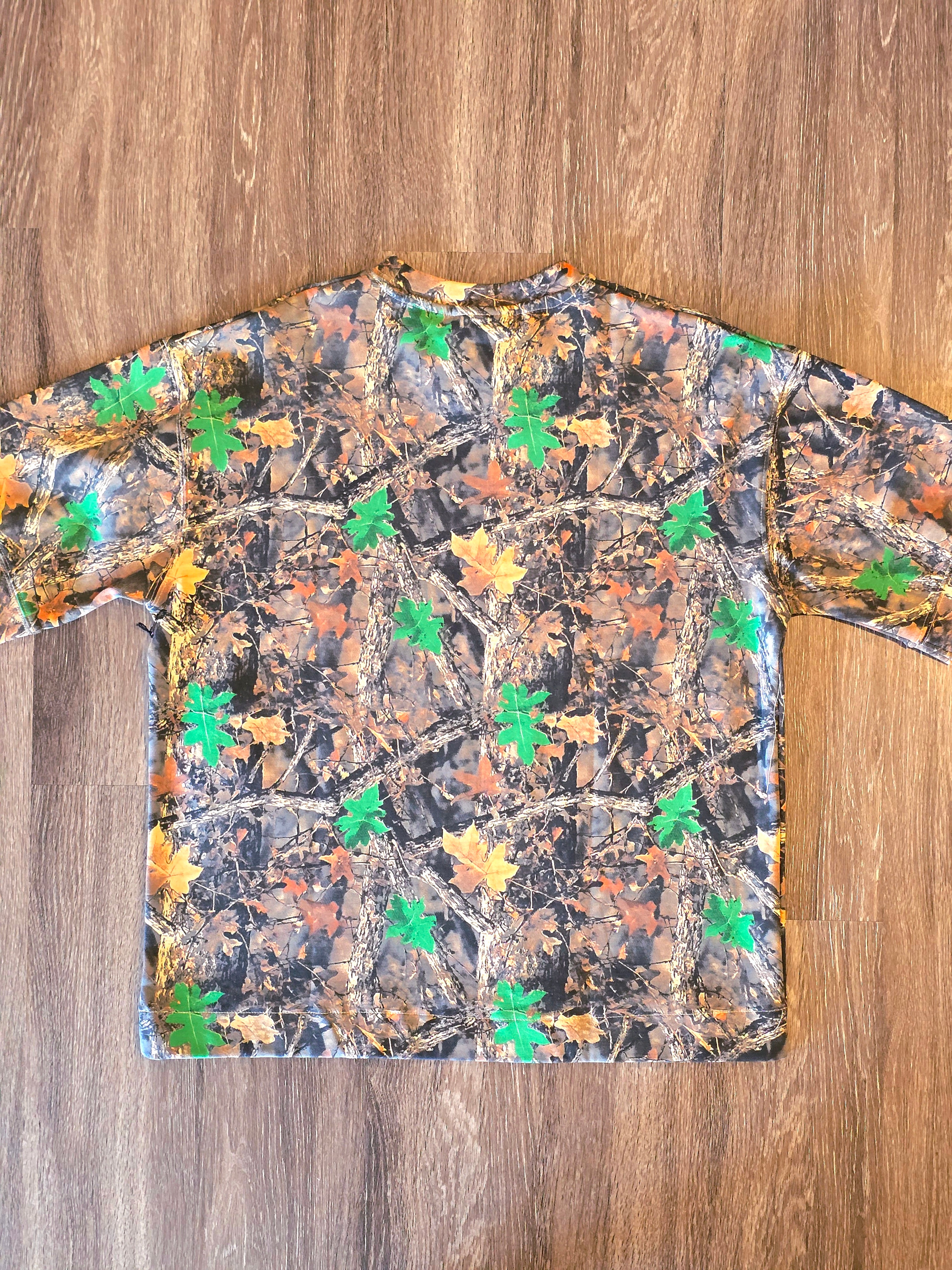 Amongst Others "Leaf Camo" Boxy Fit T-Shirt