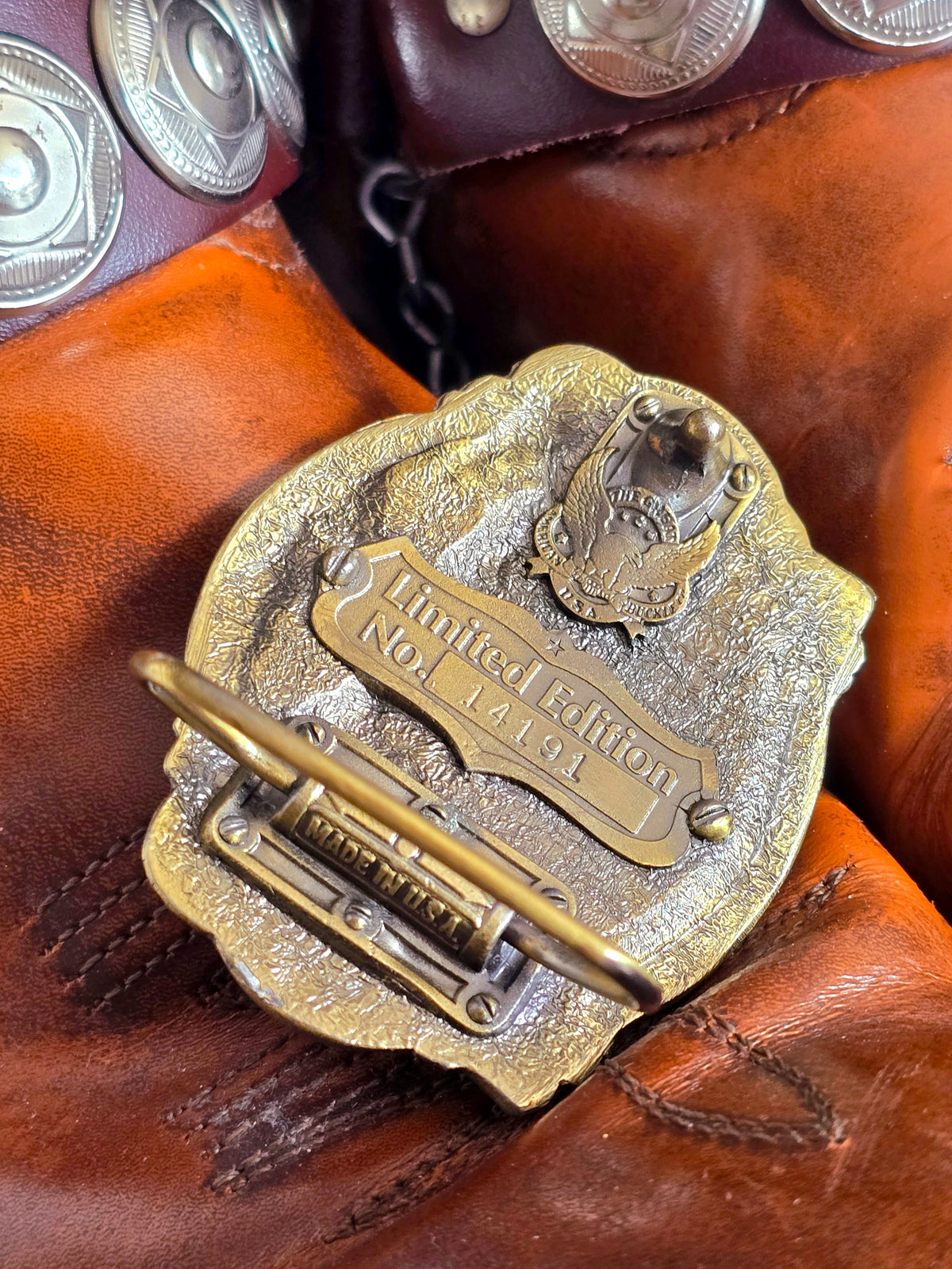 Limited Edition United States Constitution Commemorative Belt Buckle 200th Anniversary