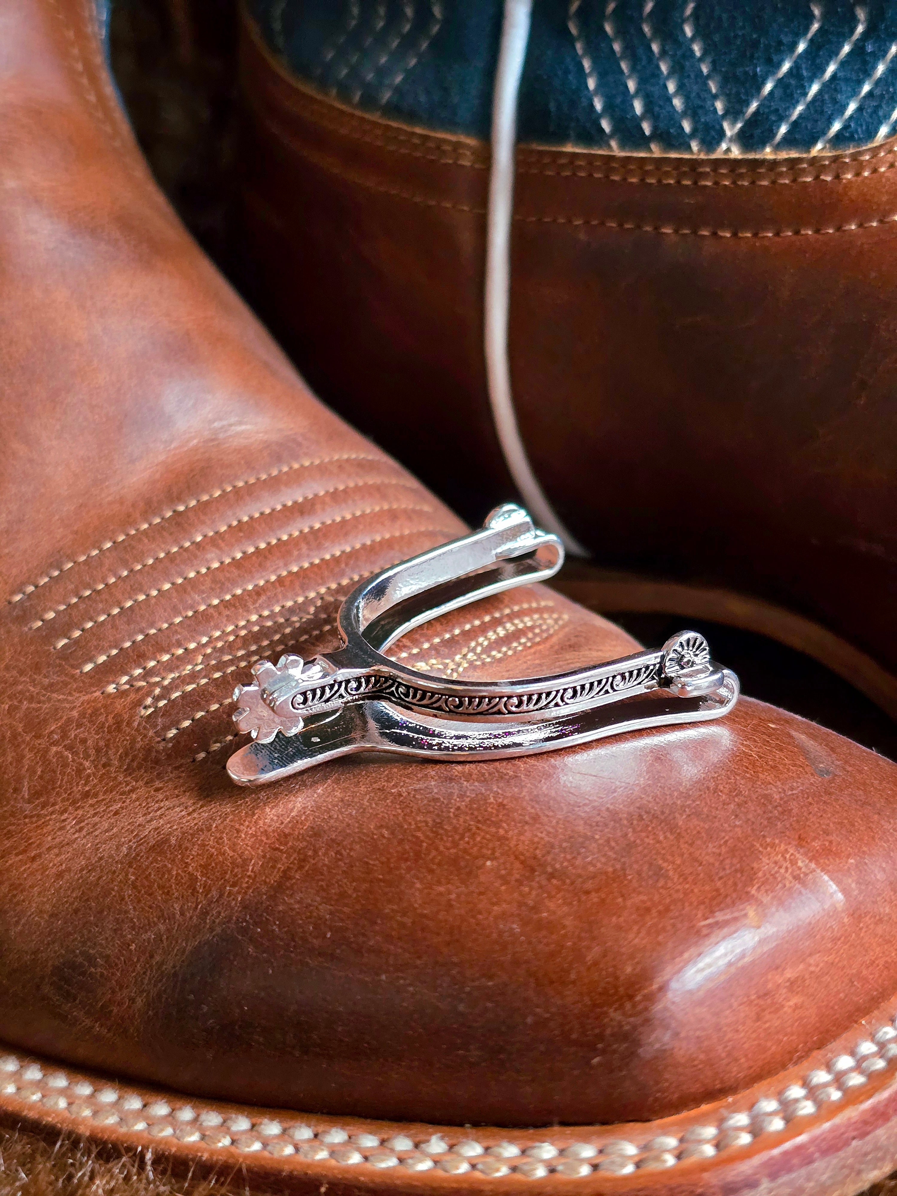 Silver Spur Money Clip