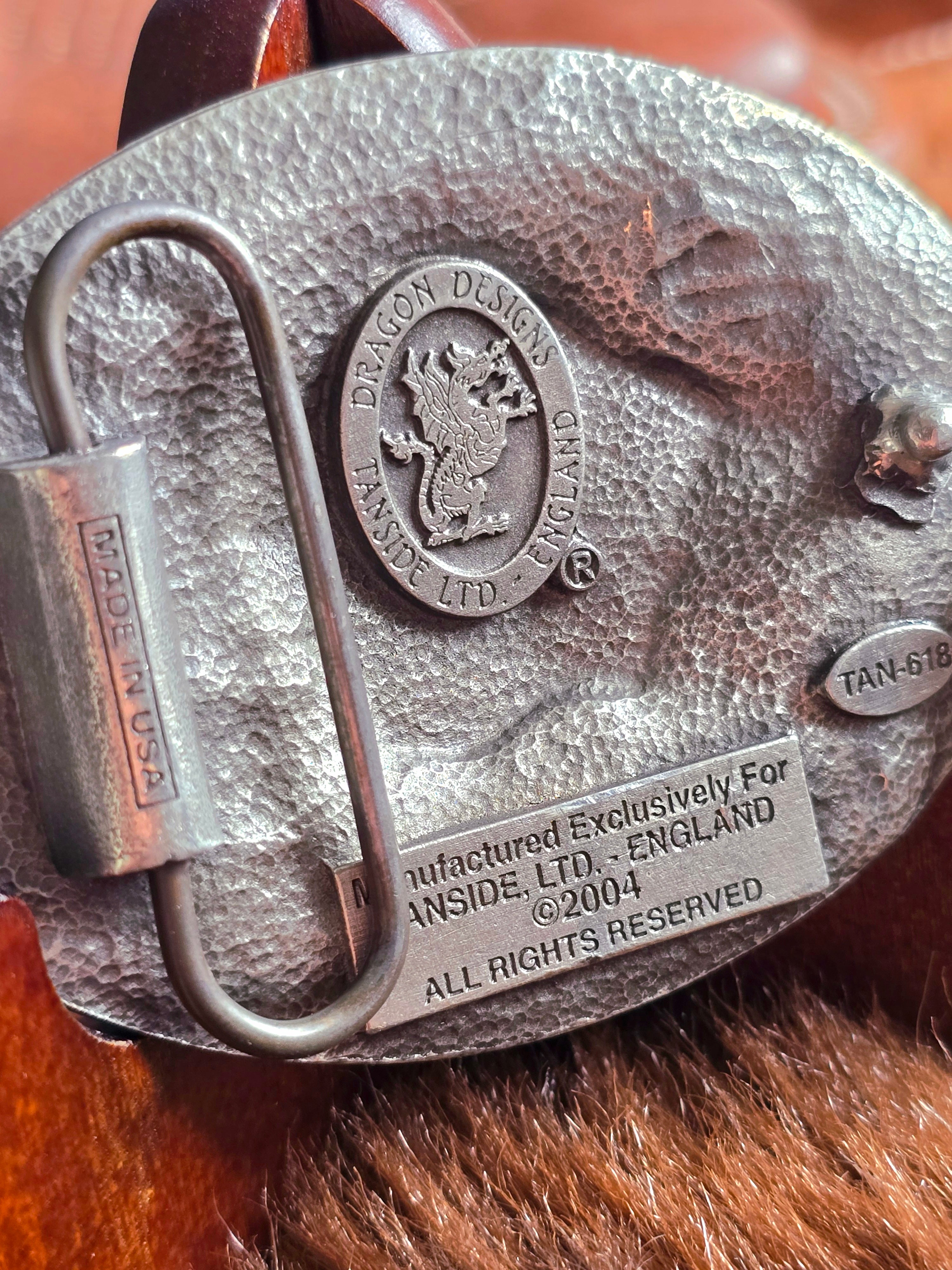 Royal Flush Poker Belt Buckle